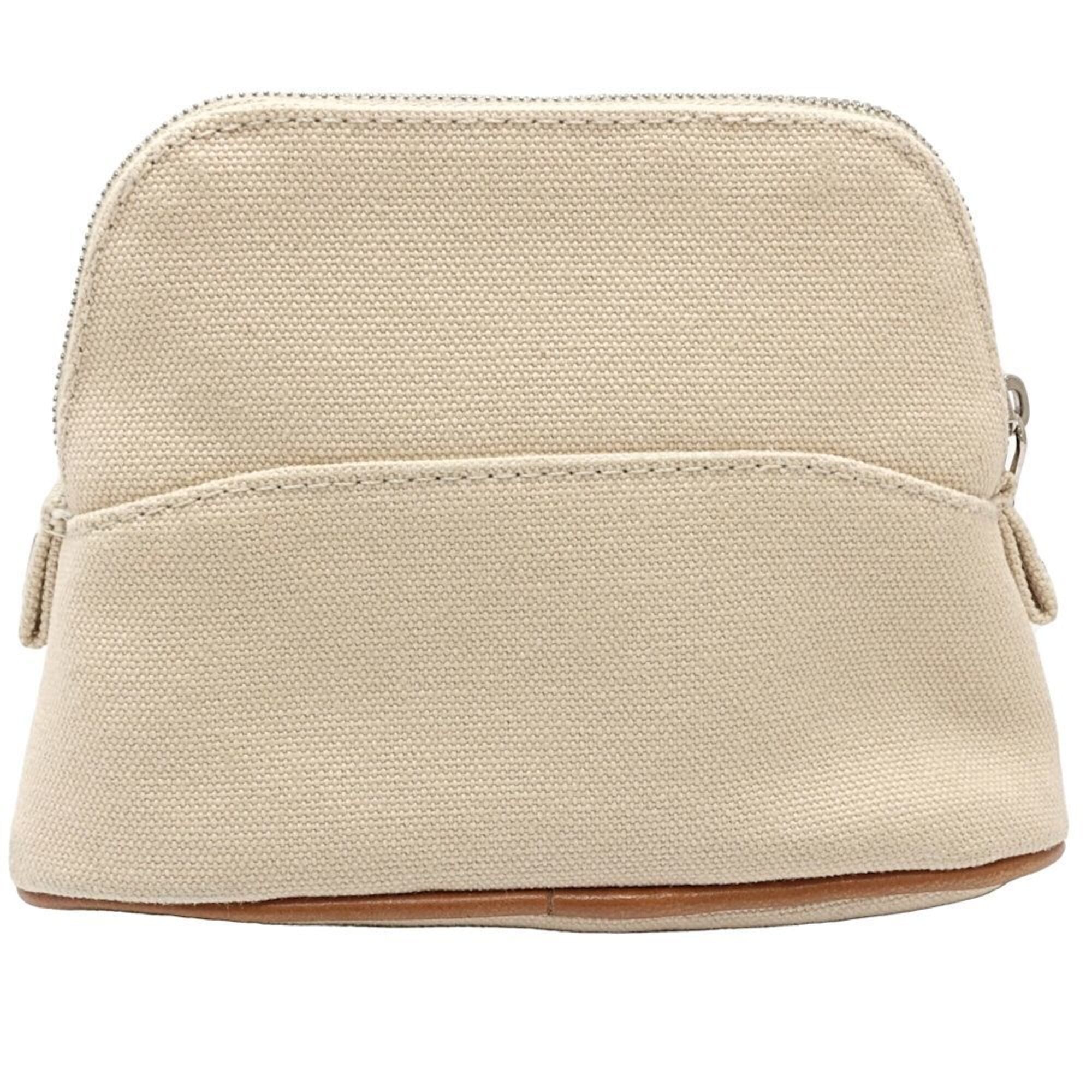 Hermes Beige Cotton Pouch (Pre-Owned)