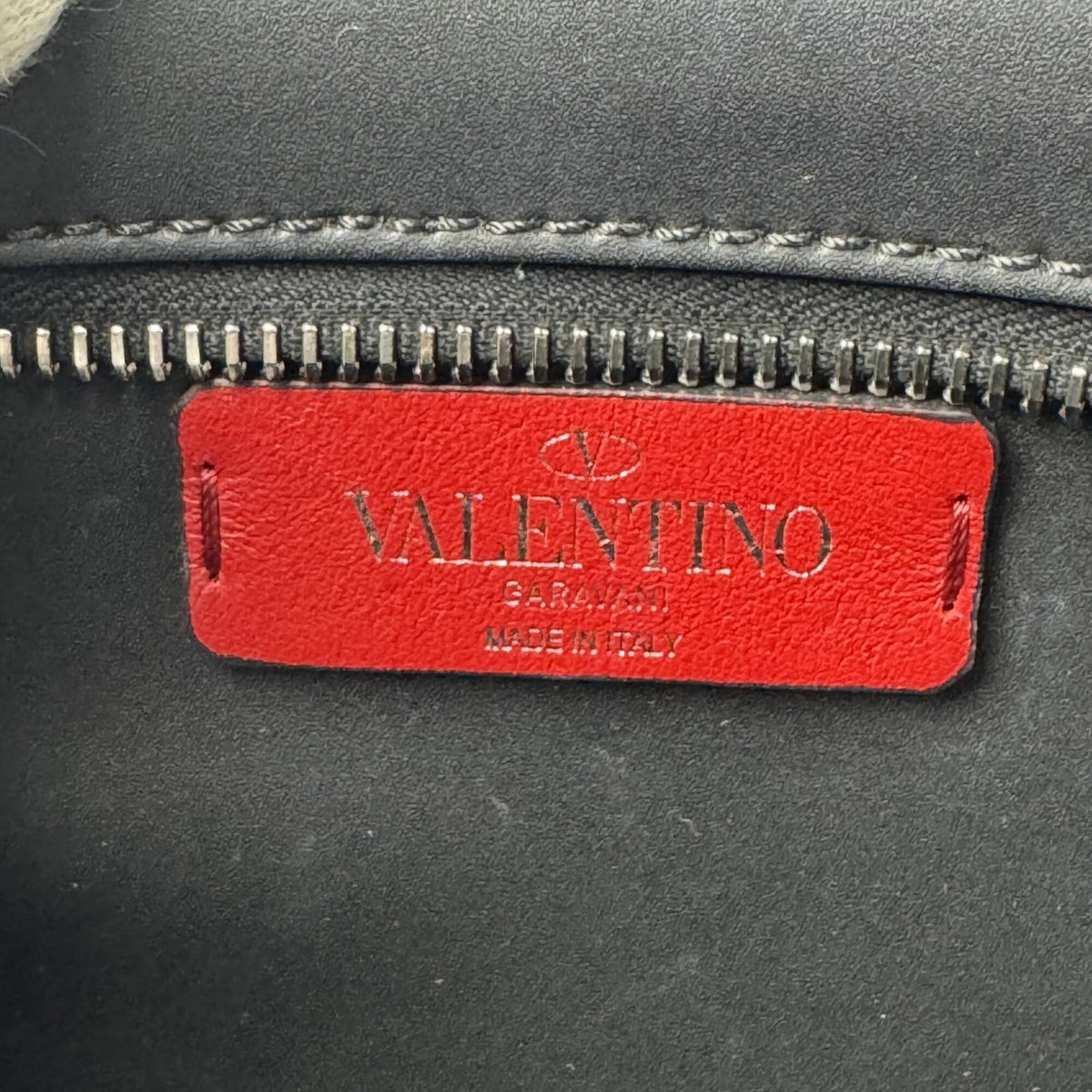 Valentino Garavani Black Leather Sling Bag (Pre-Owned)