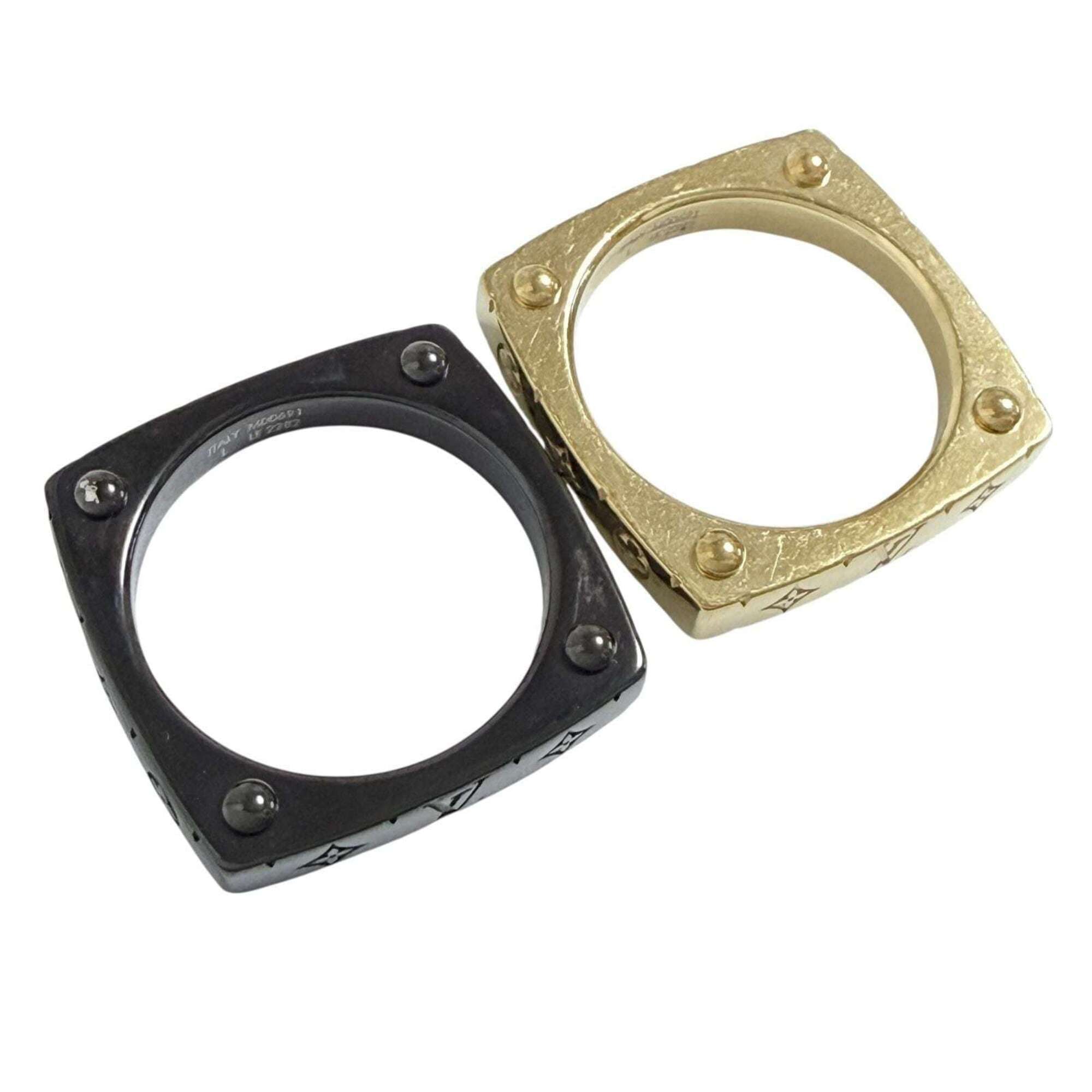 Louis Vuitton Metal Band Ring (Pre-Owned)