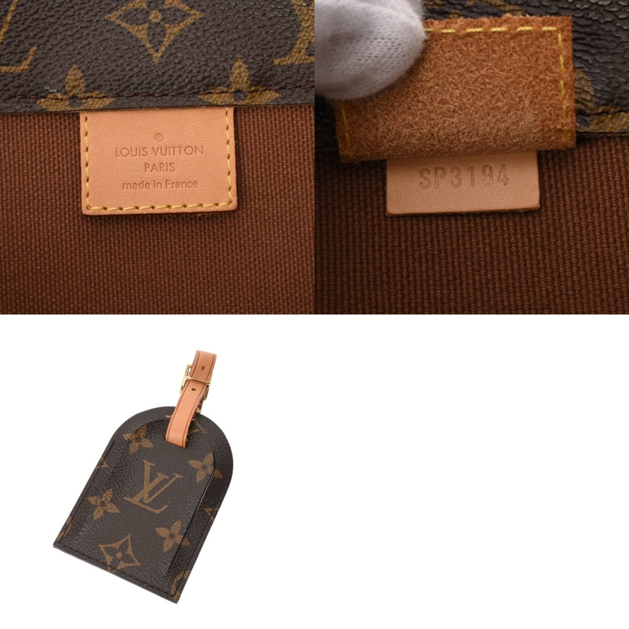 Louis Vuitton Brown Monogram Tote Bag (Pre-Owned)