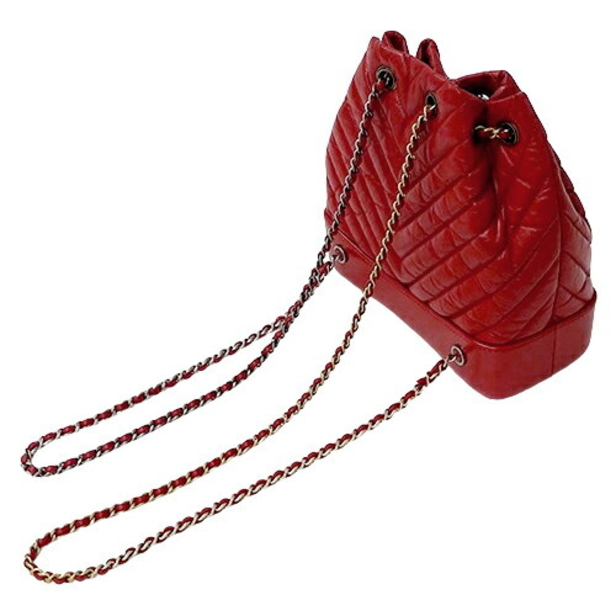 Chanel Gabriel Red Color Baguette Bag (Pre-Owned)