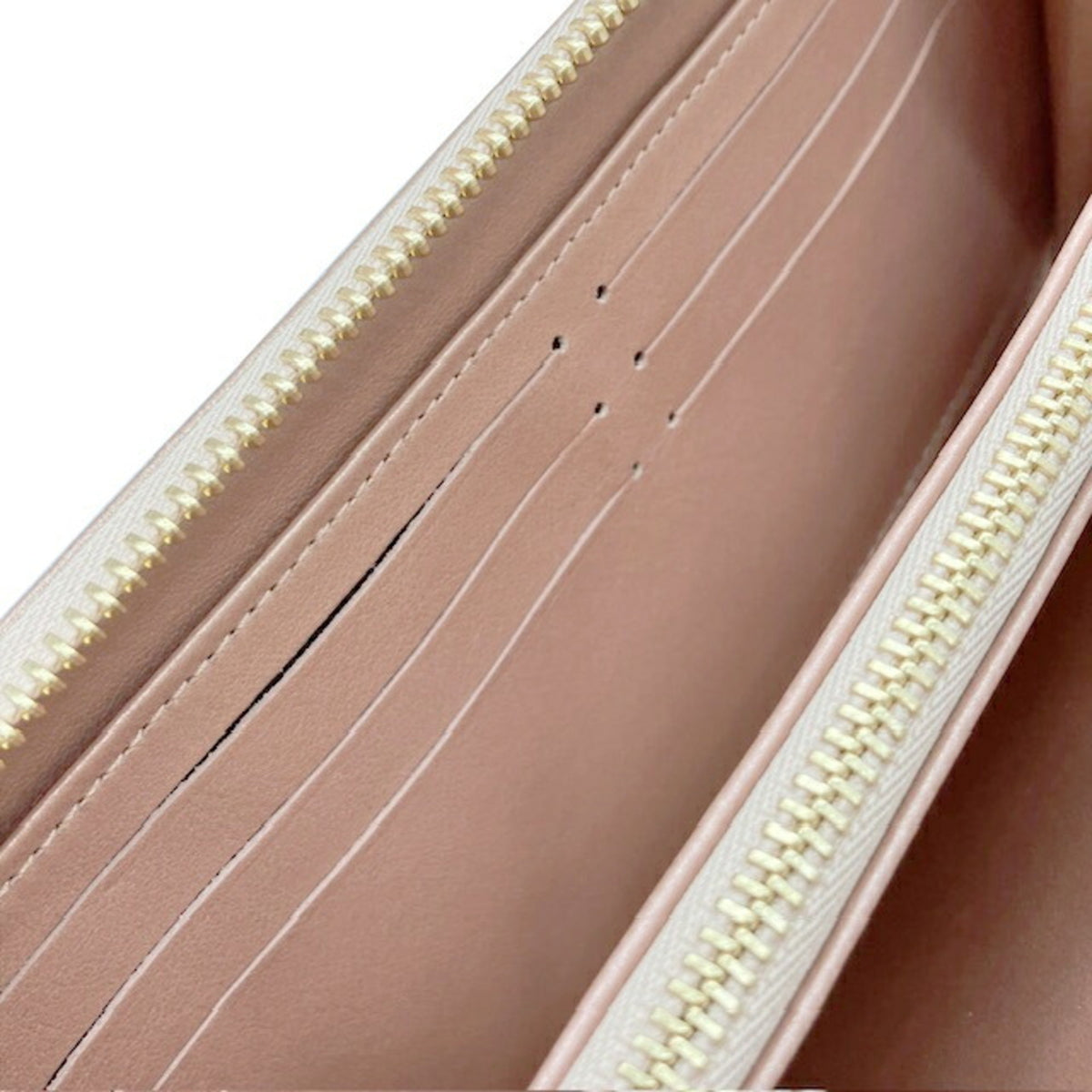 Louis Vuitton Rose Gold Monogram Long Wallet (Bi-Fold) (Pre-Owned)