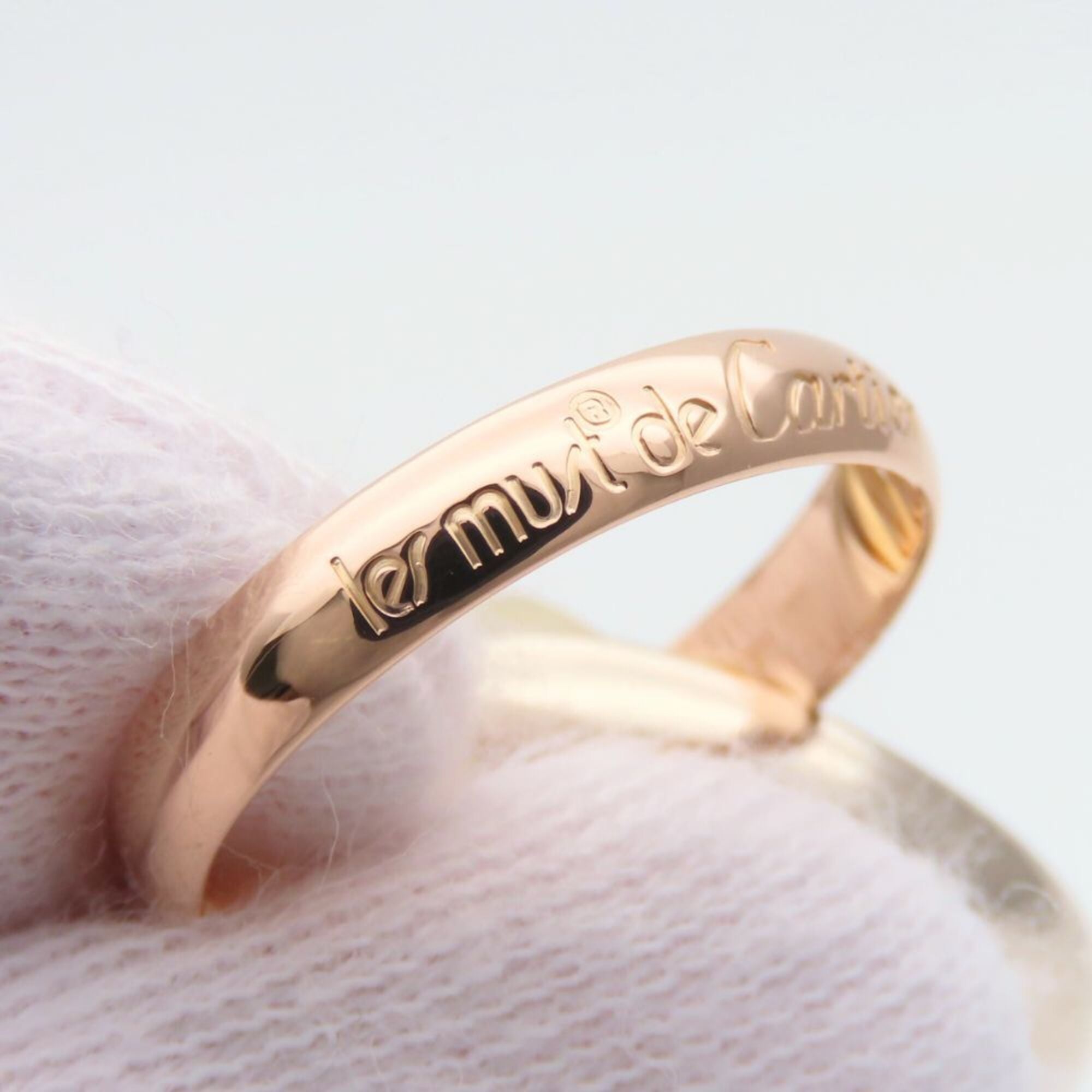 Cartier Gold Silver Pink Gold Yellow Gold (18K) Pink Gold (18K) White Gold (18K) Band Ring (Pre-Owned)