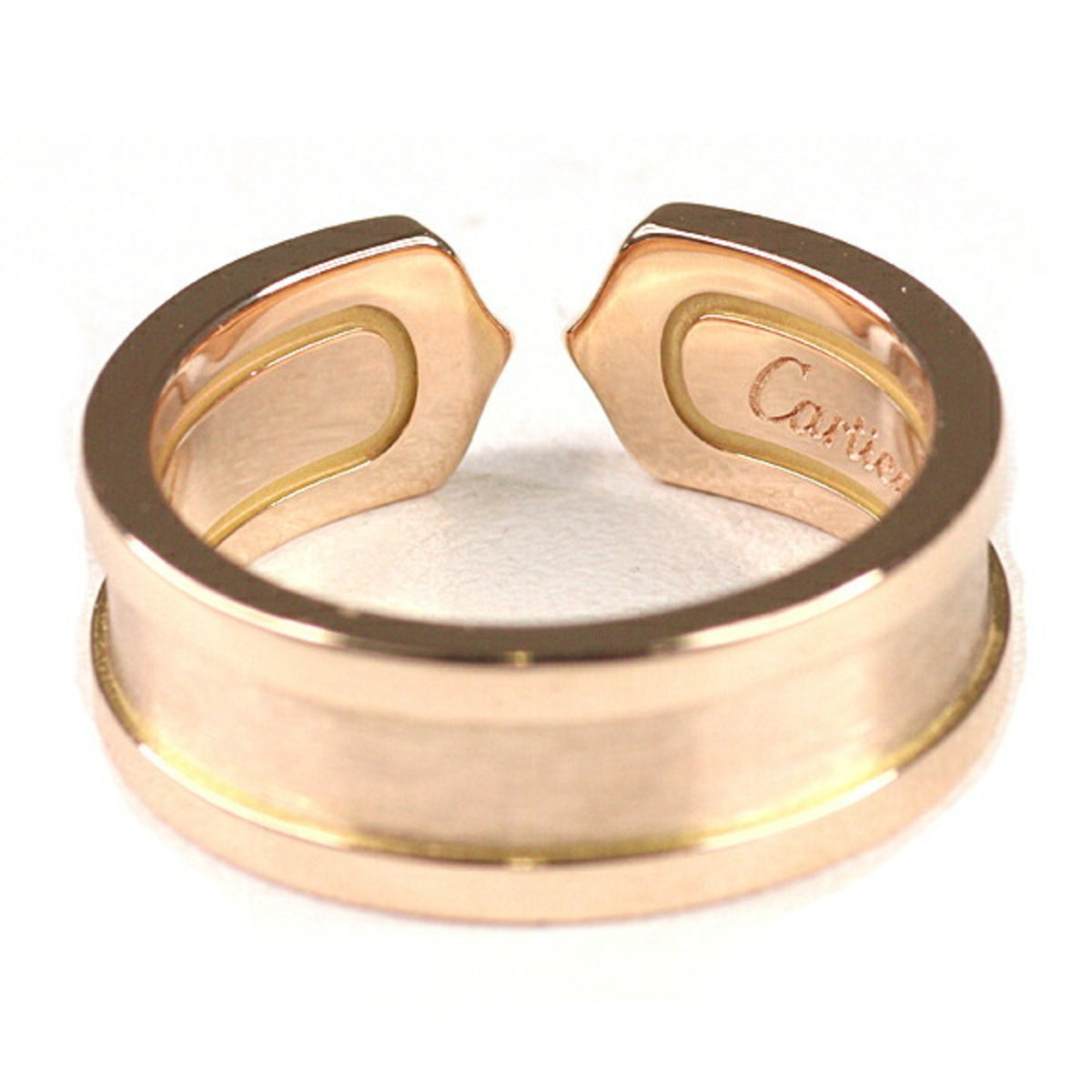Cartier C2 Pink Gold Pink Gold (18K) Band Ring (Pre-Owned)