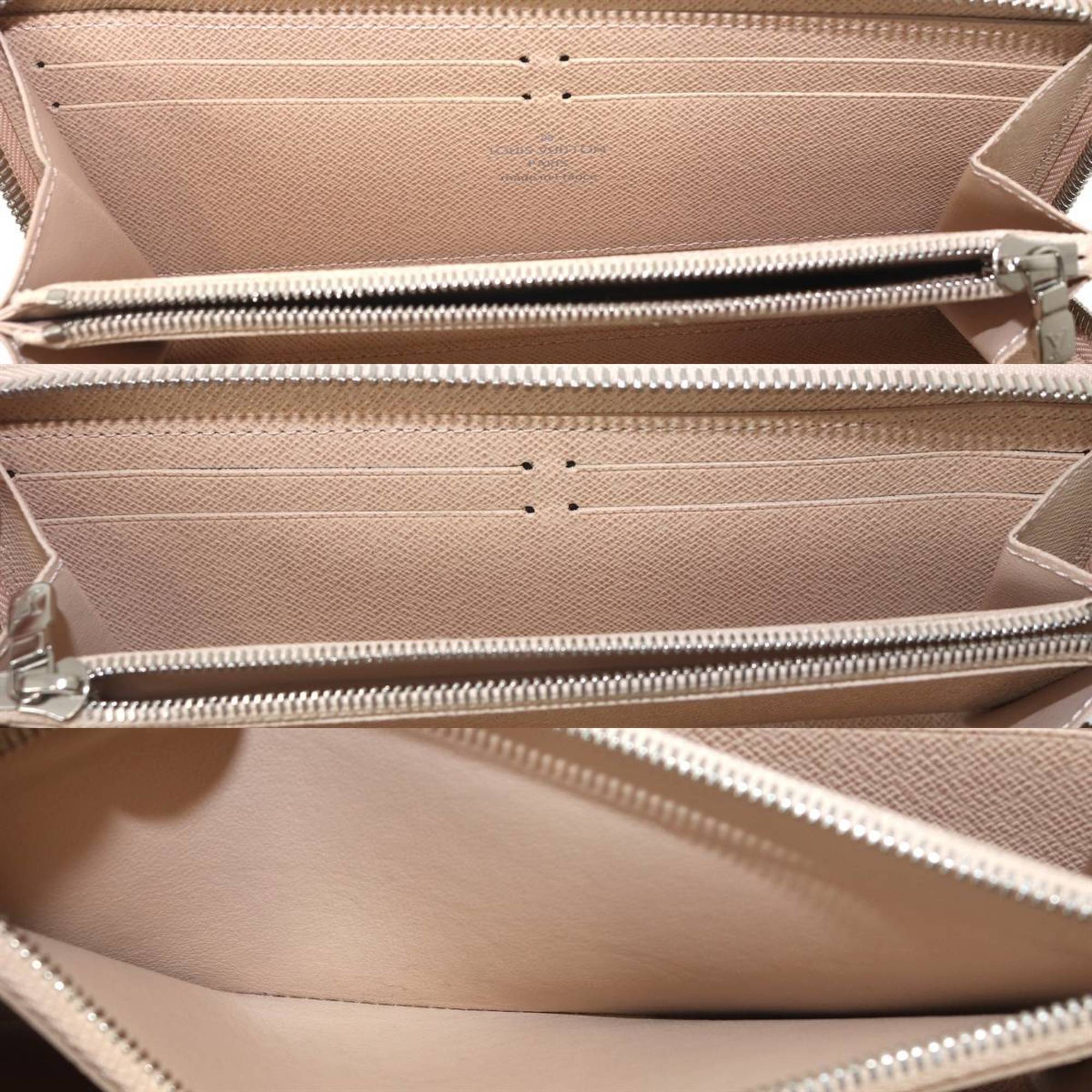 Louis Vuitton Beige Pink Long Wallet (Bi-Fold) (Pre-Owned)