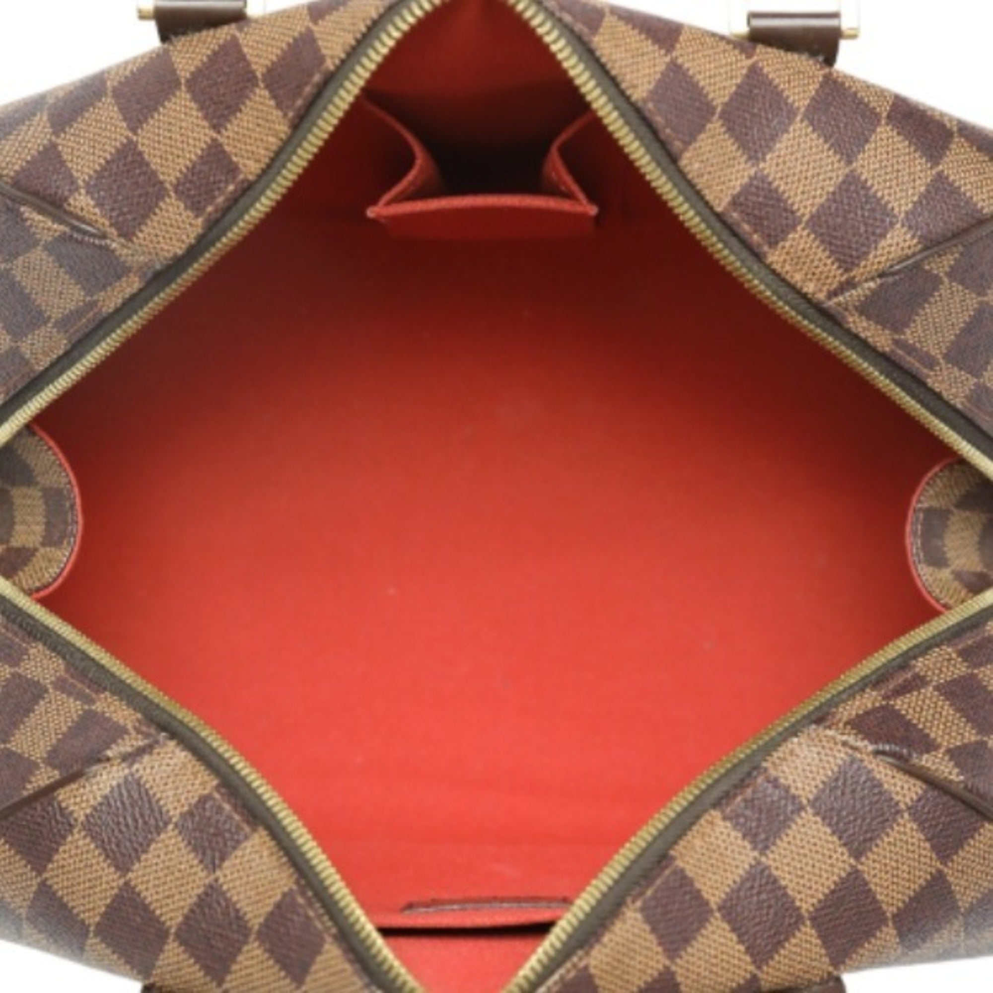 Louis Vuitton Brown Damier Canvas Handbag (Pre-Owned)