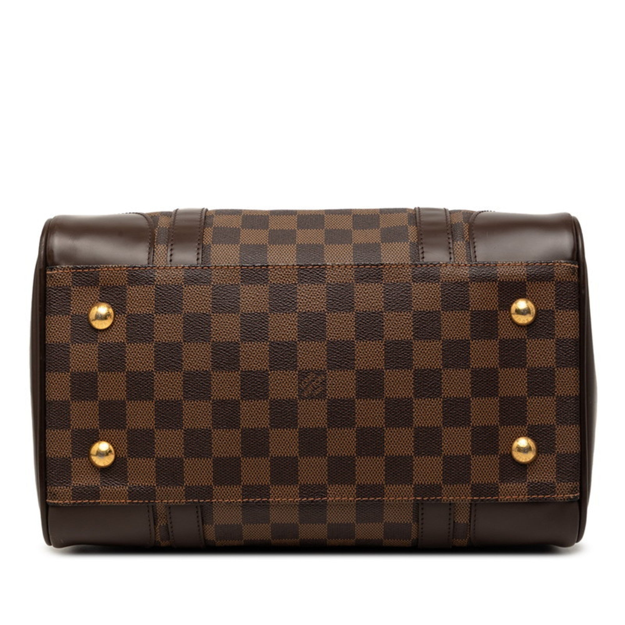 Louis Vuitton Brown Pvc Leather Handbag (Pre-Owned)