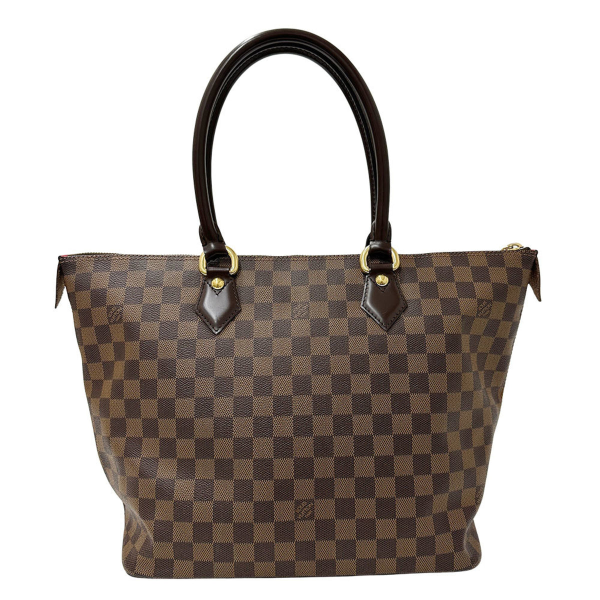 Louis Vuitton Brown Ebene Damier Canvas Handbag Tote Bag (Pre-Owned)