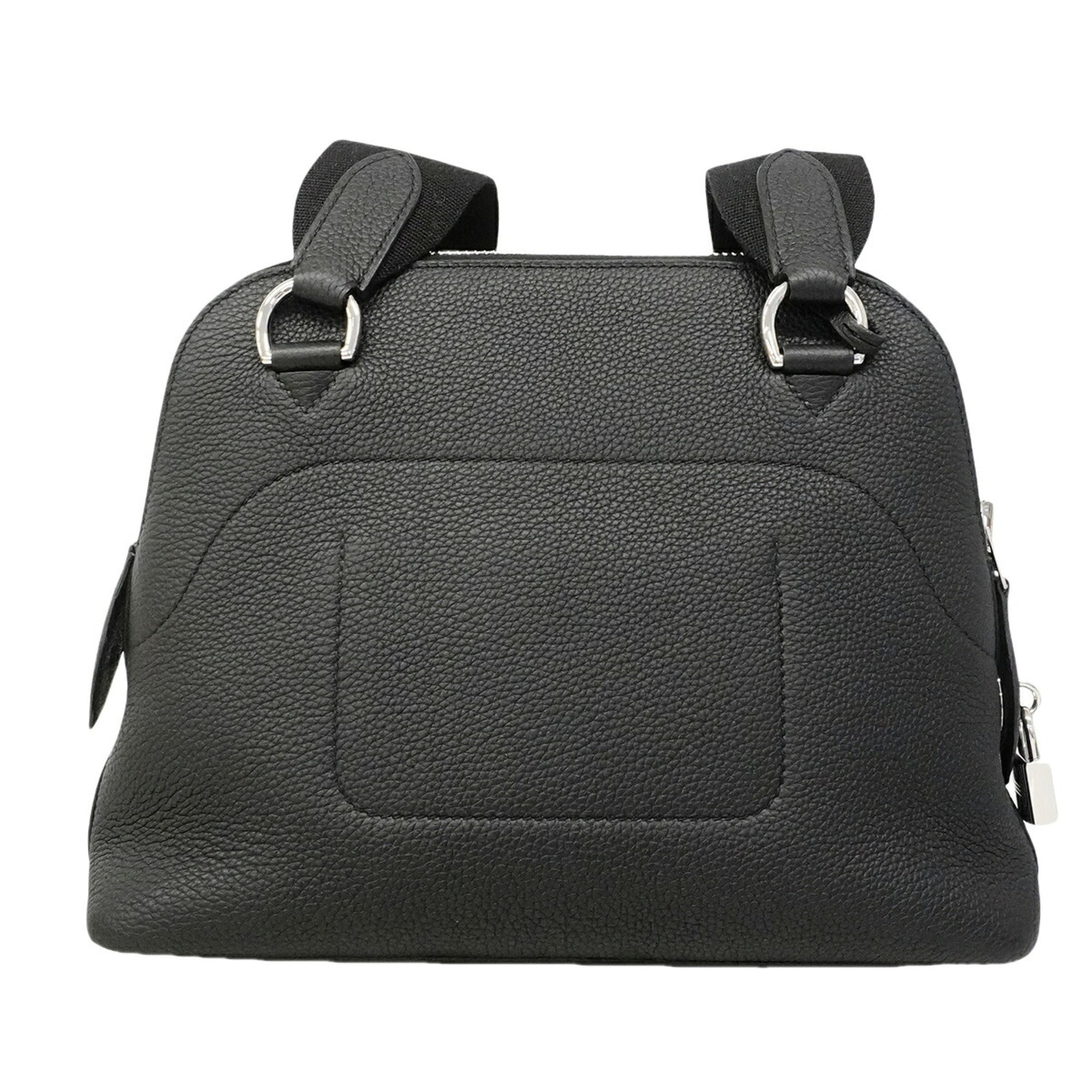 Hermes Black Togo Leather Shoulder Bag (Pre-Owned)