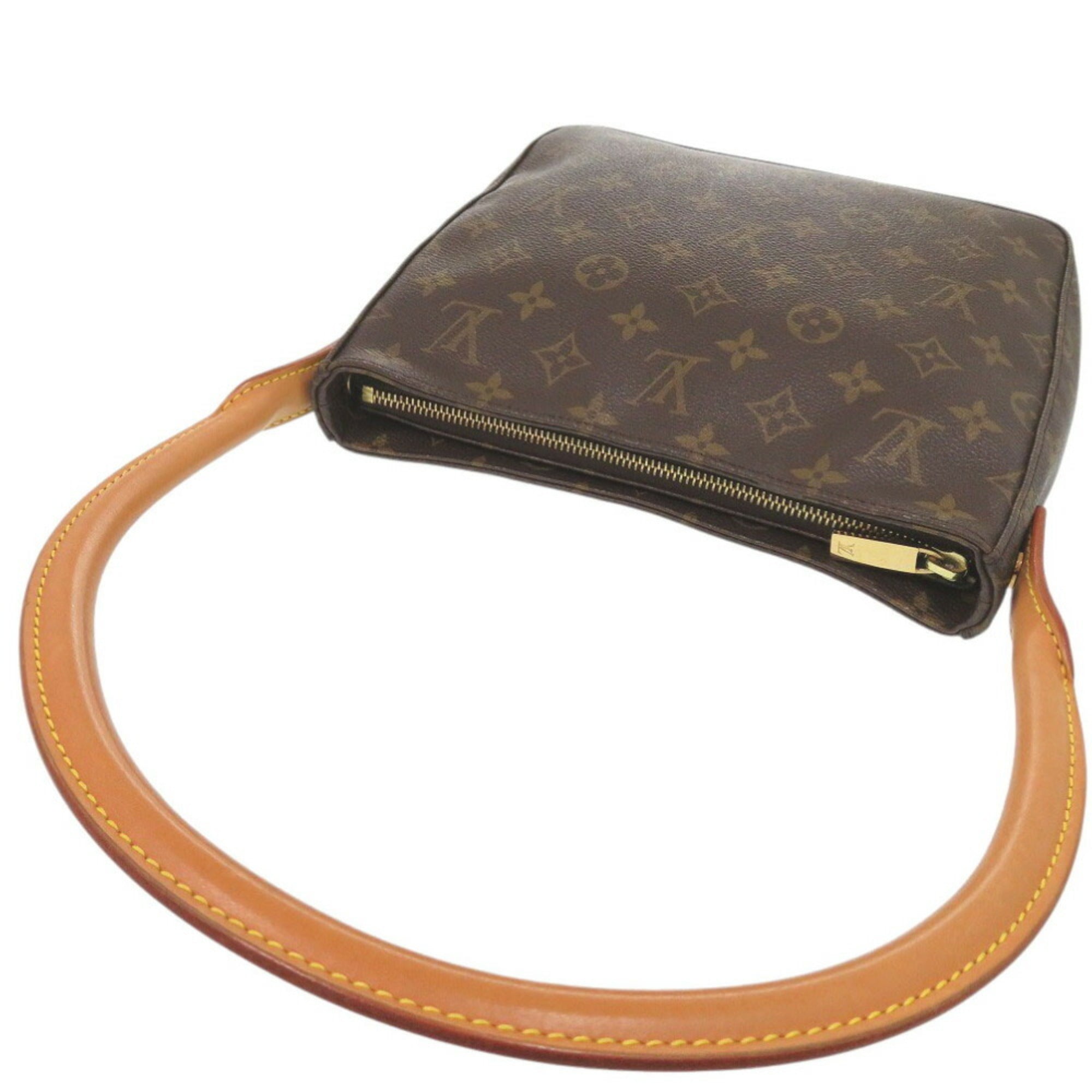 Louis Vuitton Brown Monogram Shoulder Bag (Pre-Owned)
