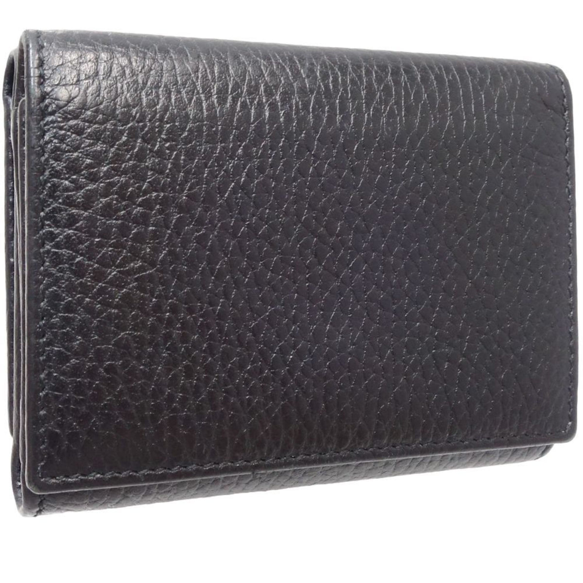 Gucci Black Leather Wallet (Tri-Fold) (Pre-Owned)