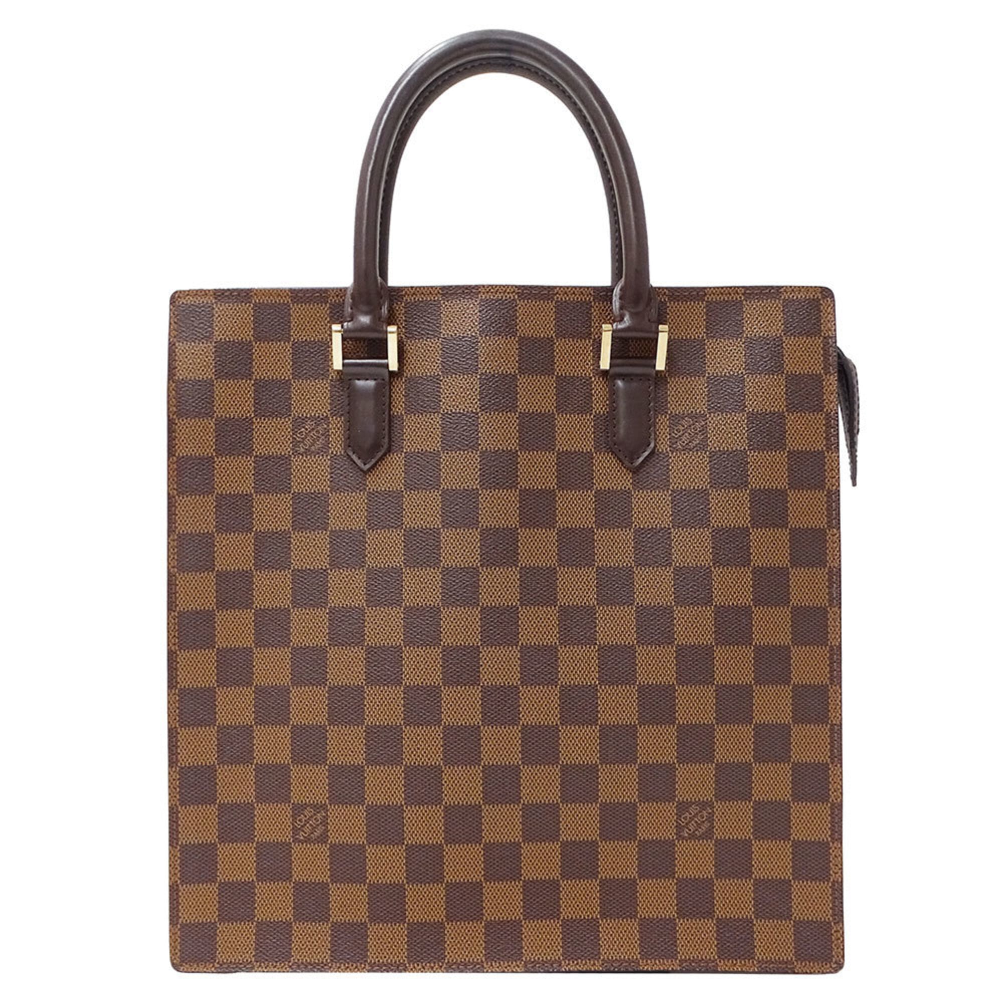 Louis Vuitton Brown Damier Canvas Handbag Tote Bag (Pre-Owned)