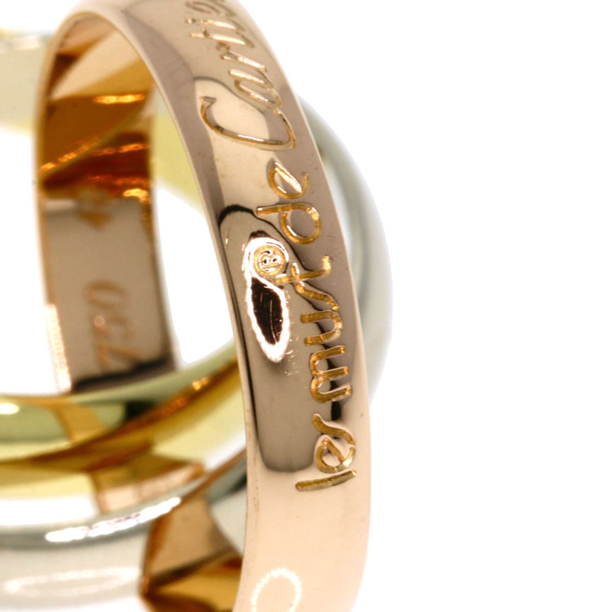 Cartier Yellow Gold (18K) Pink Gold (18K) White Gold (18K) Band Ring (Pre-Owned)