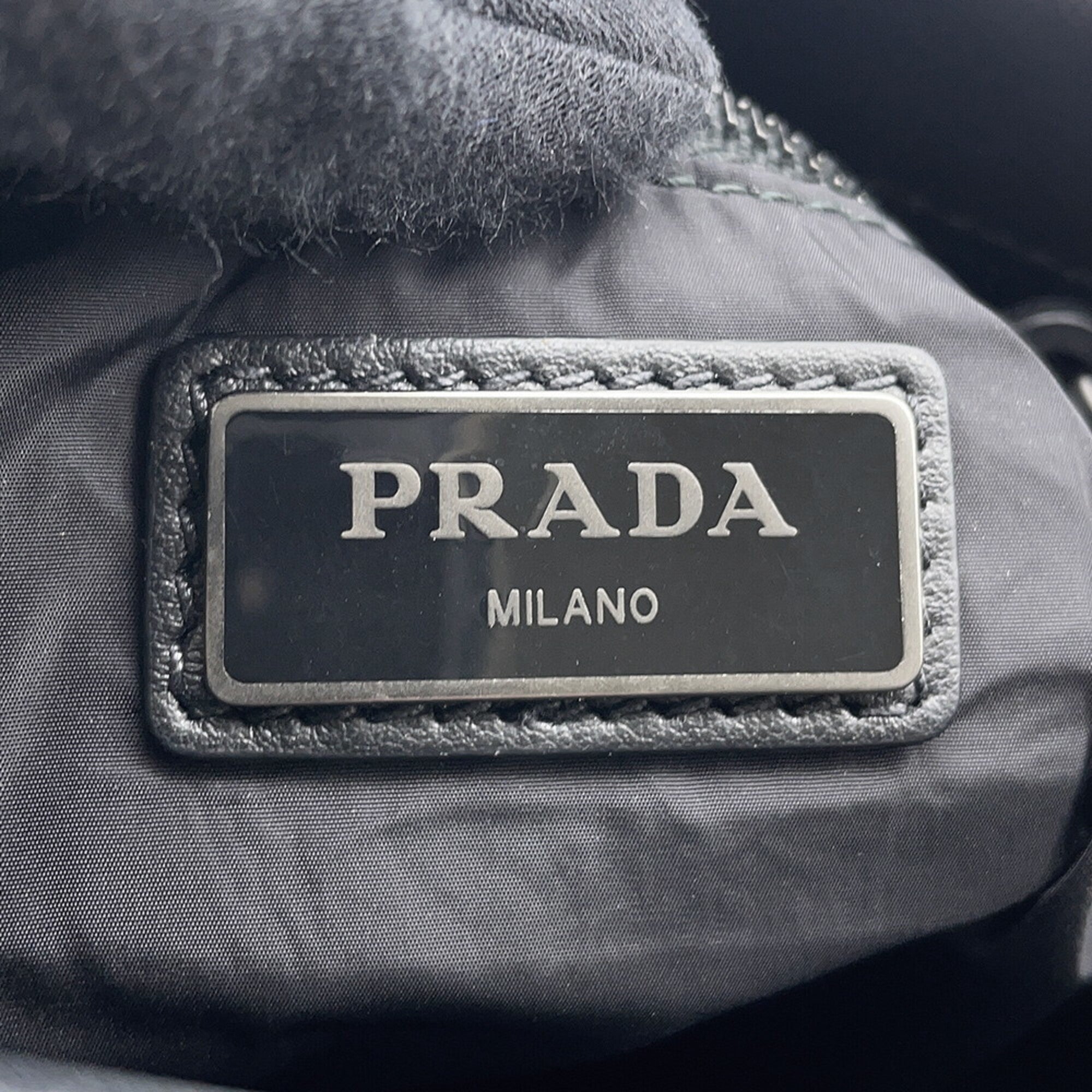 Prada Black Handbag Shoulder Bag (Pre-Owned)