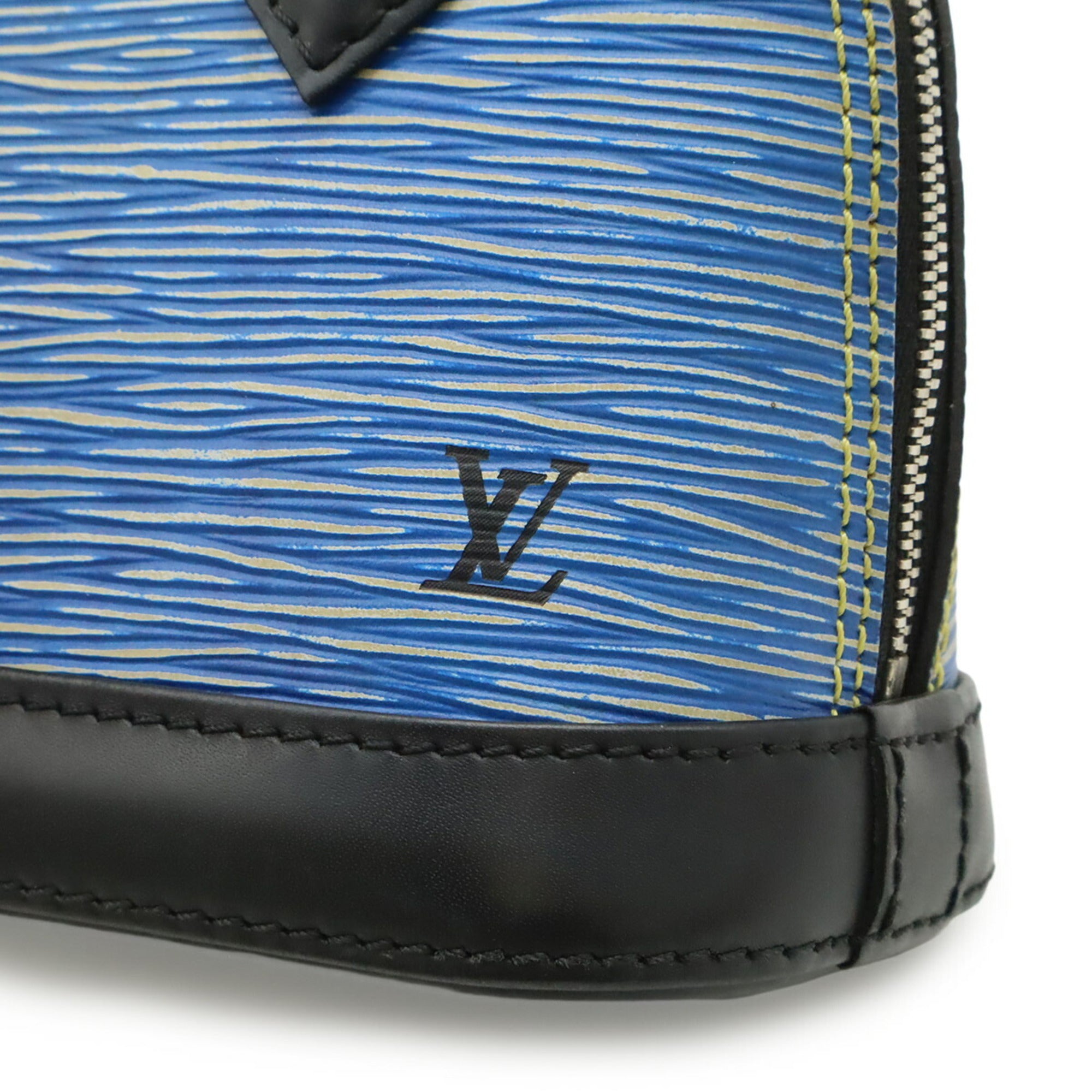 Louis Vuitton Light Blue Denim Handbag Shoulder Bag (Pre-Owned)