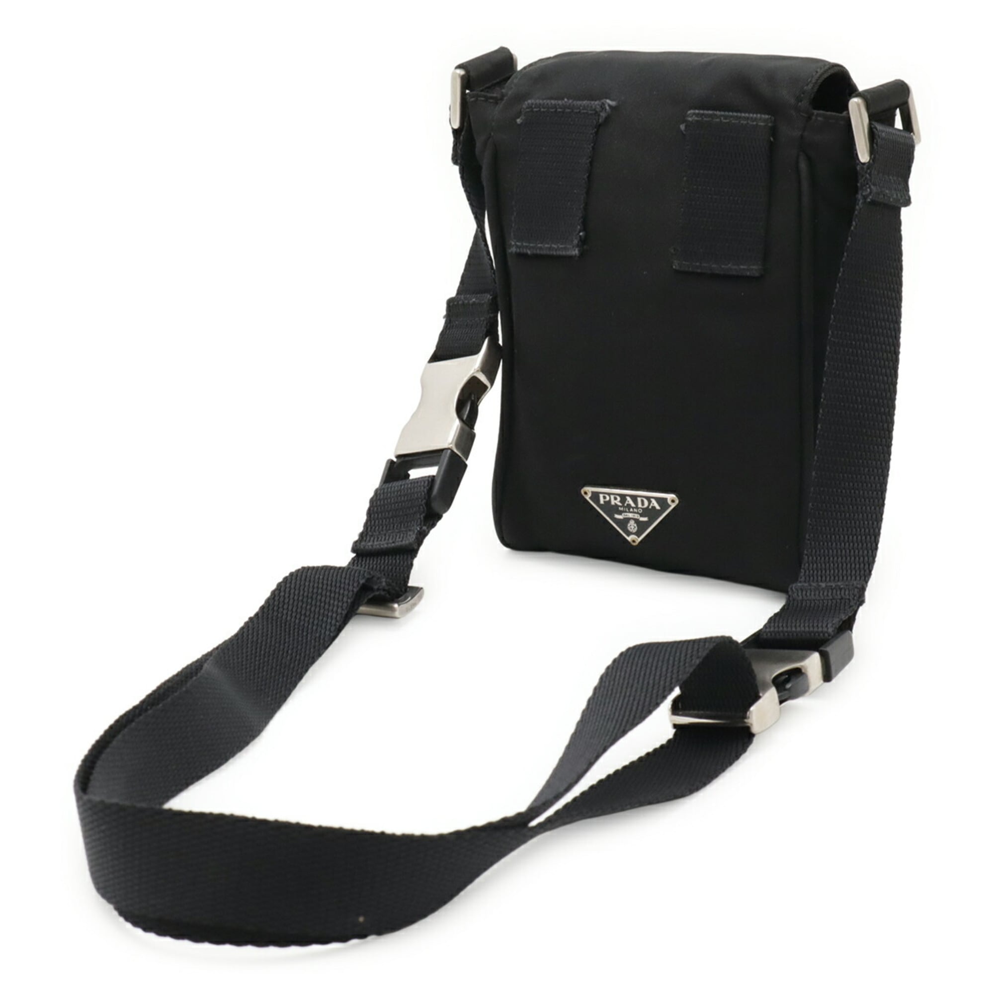 Prada Nero Pochette Pouch Shoulder Bag Sling Bag (Pre-Owned)