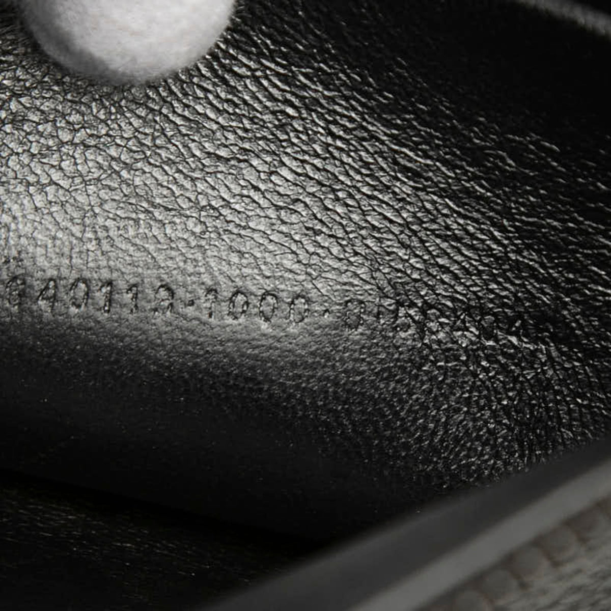 Balenciaga Black Leather Clutch Bag Shoulder Bag (Pre-Owned)