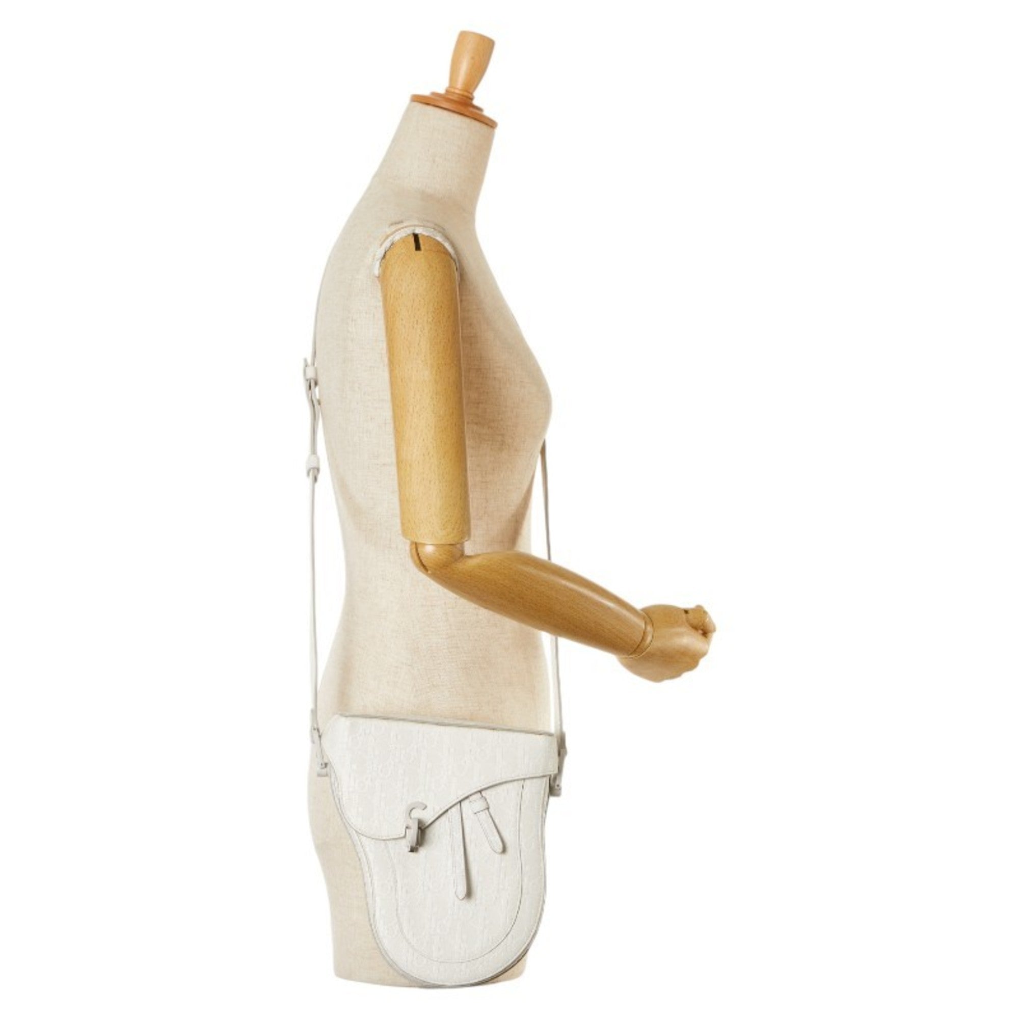 Christian Dior White Leather Shoulder Bag (Pre-Owned)