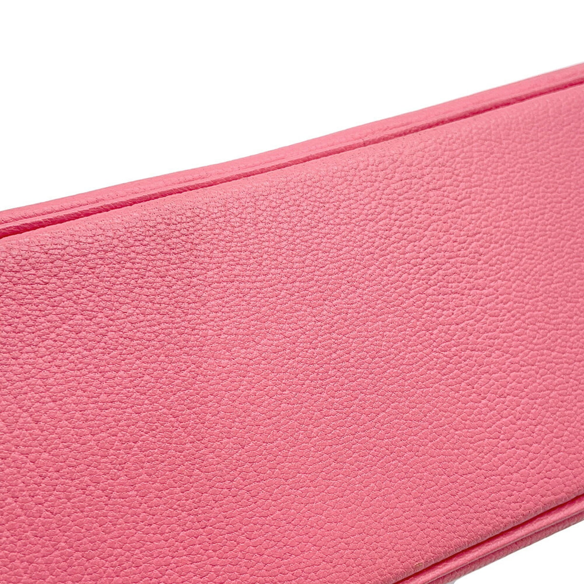 Hermes Bolide Rose Azalee Chevre Myzore Leather Handbag (Pre-Owned)