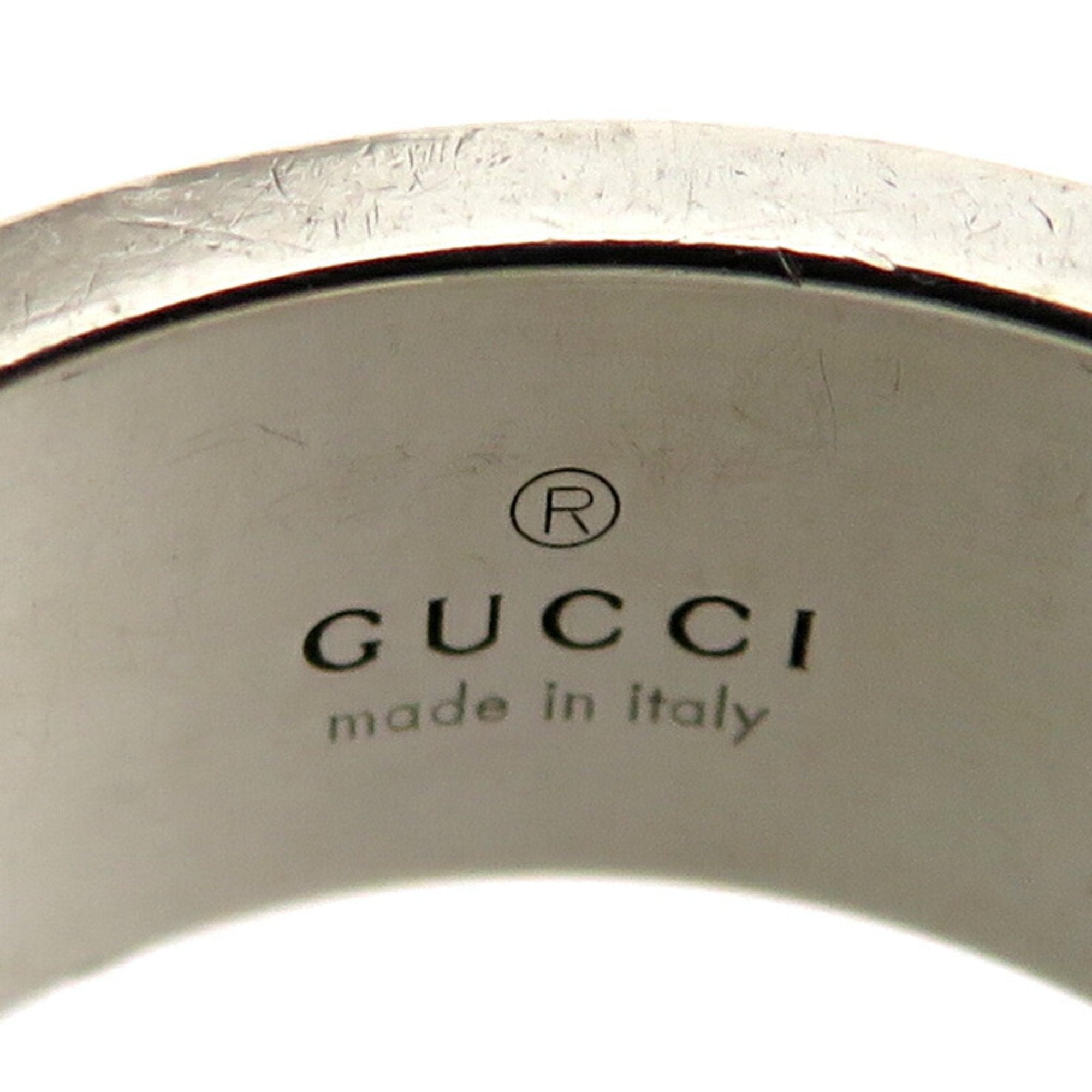 Gucci Silver Silver 925 Band Ring (Pre-Owned)