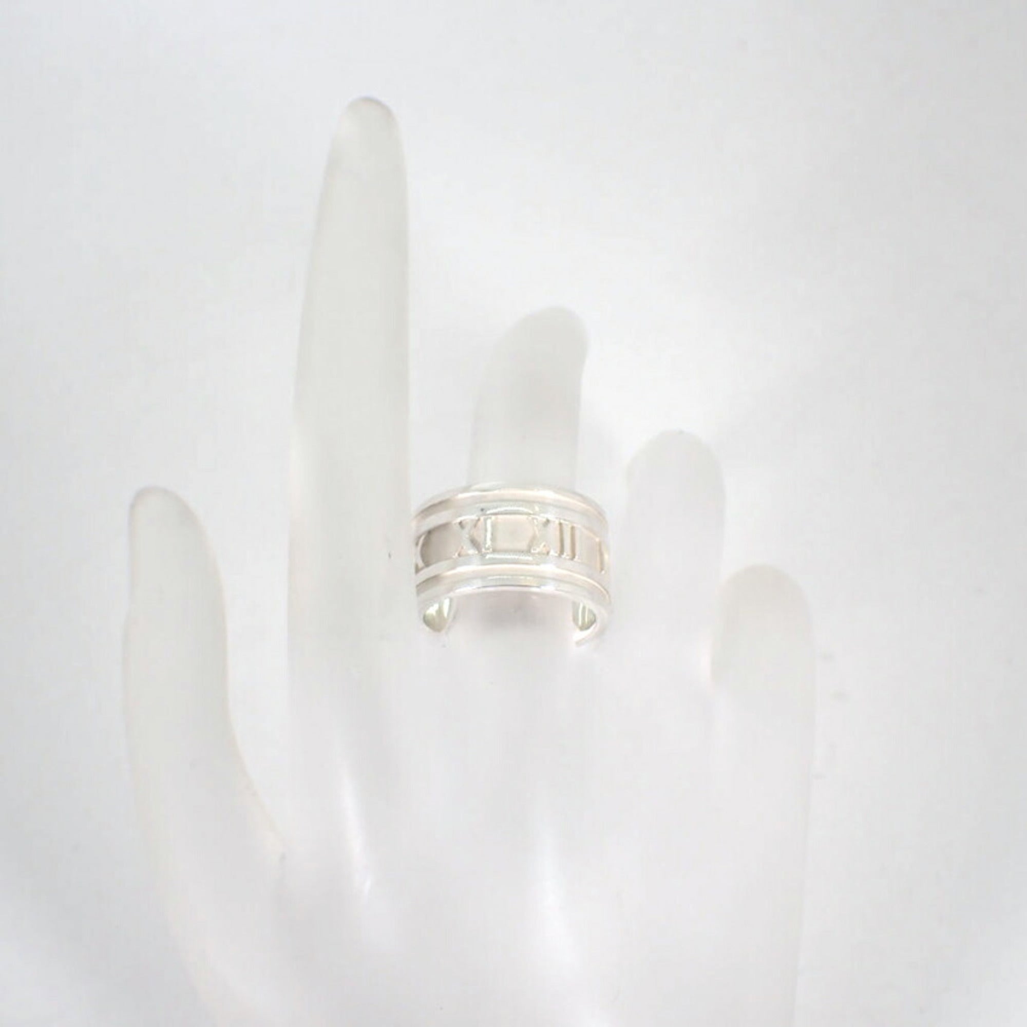 Tiffany Sterling Silver 925 Band Ring (Pre-Owned)