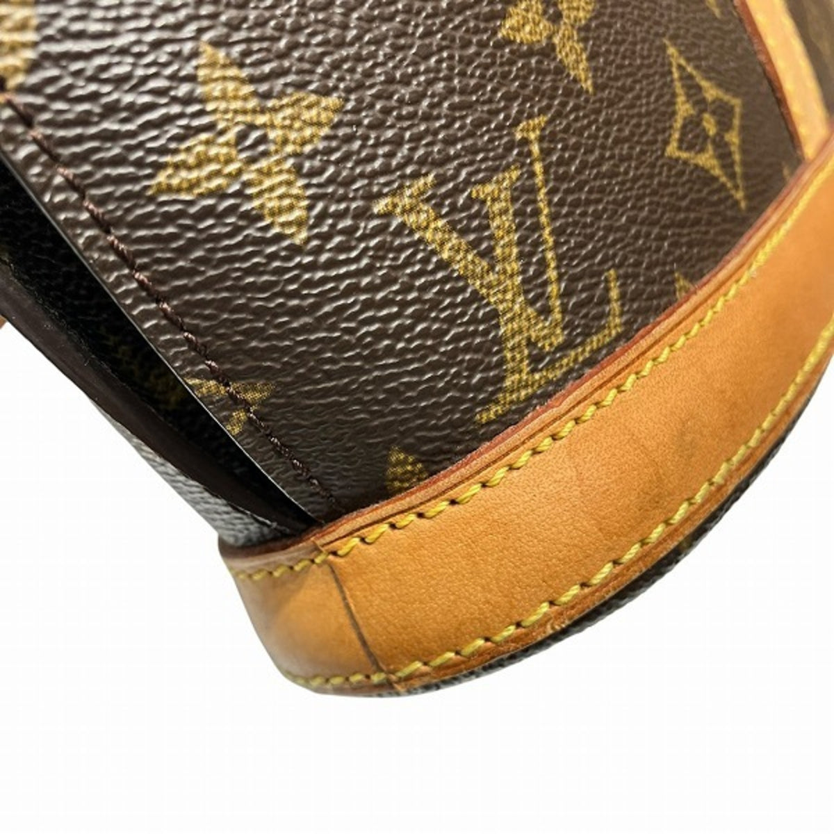 Louis Vuitton Brown Monogram Handbag Tote Bag (Pre-Owned)