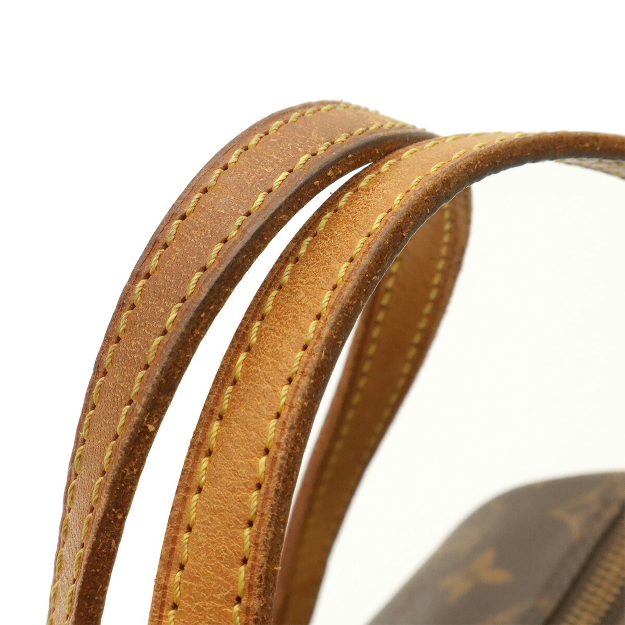 Louis Vuitton Brown Monogram Canvas Handbag (Pre-Owned)