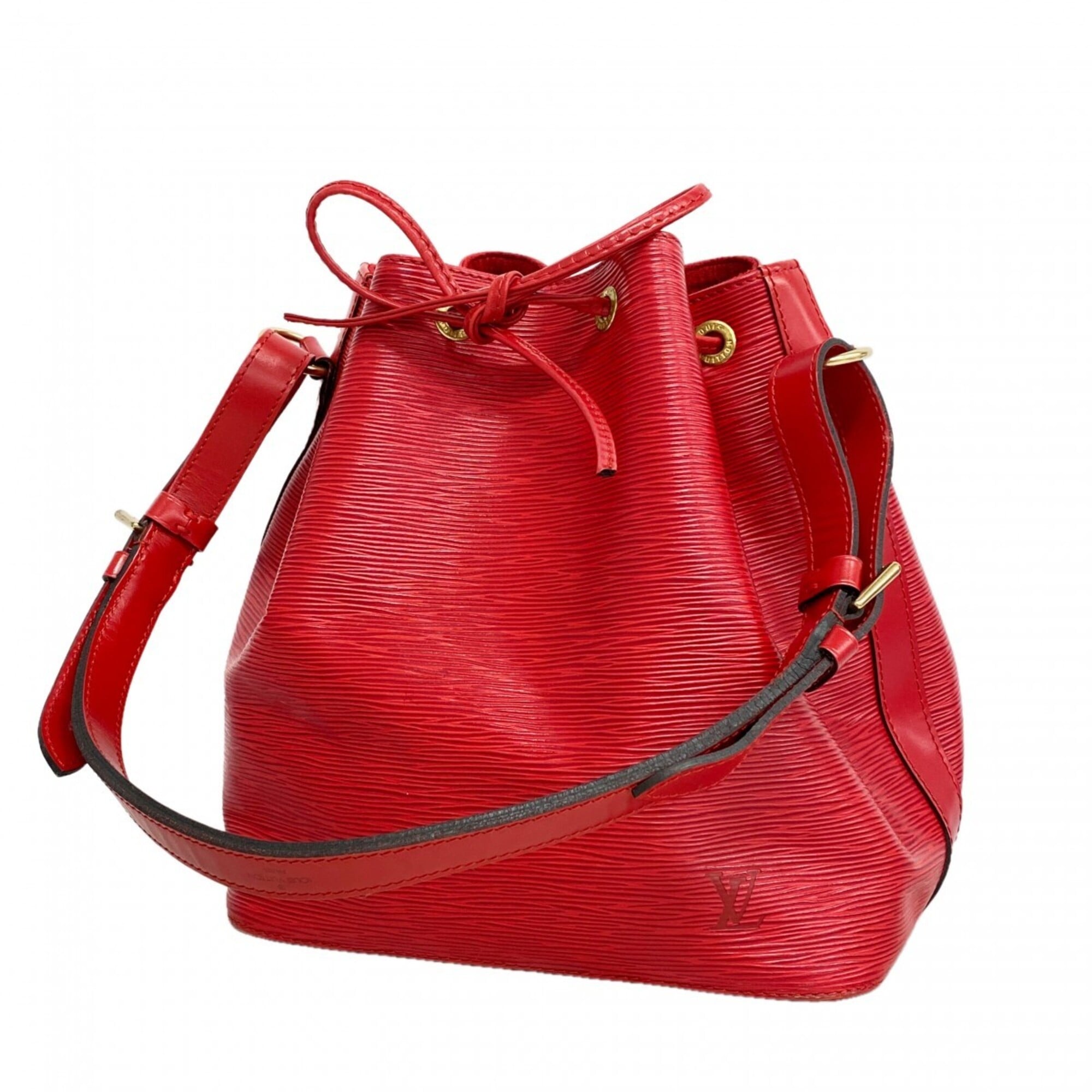 Louis Vuitton Castilian Red Shoulder Bag (Pre-Owned)