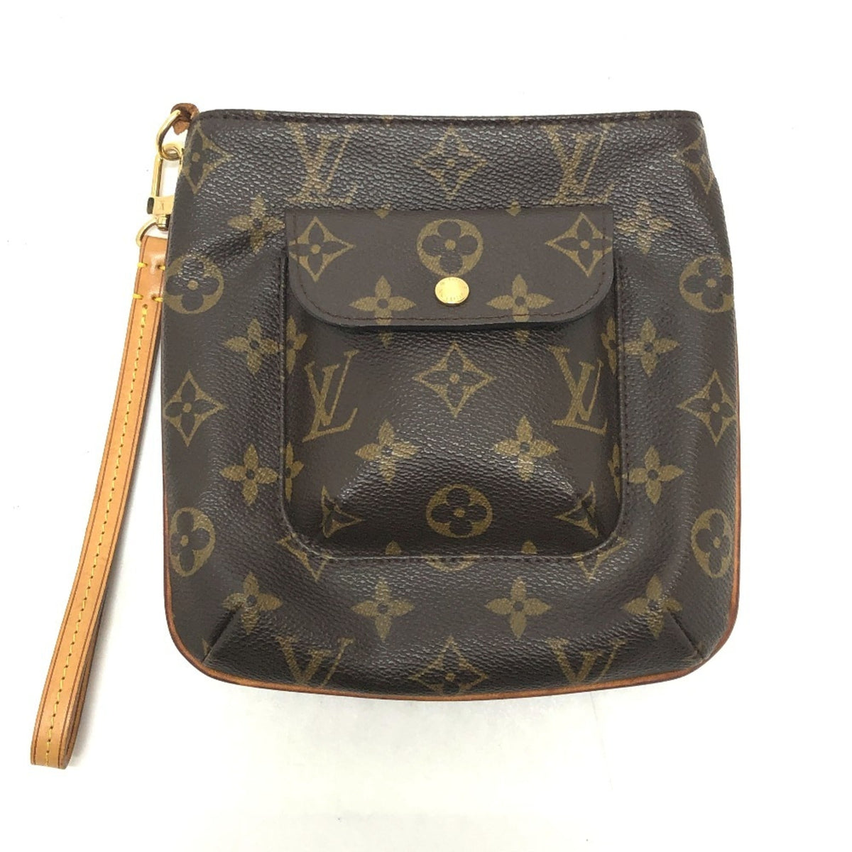 Louis Vuitton Brown Monogram Pochette Pouch (Pre-Owned)