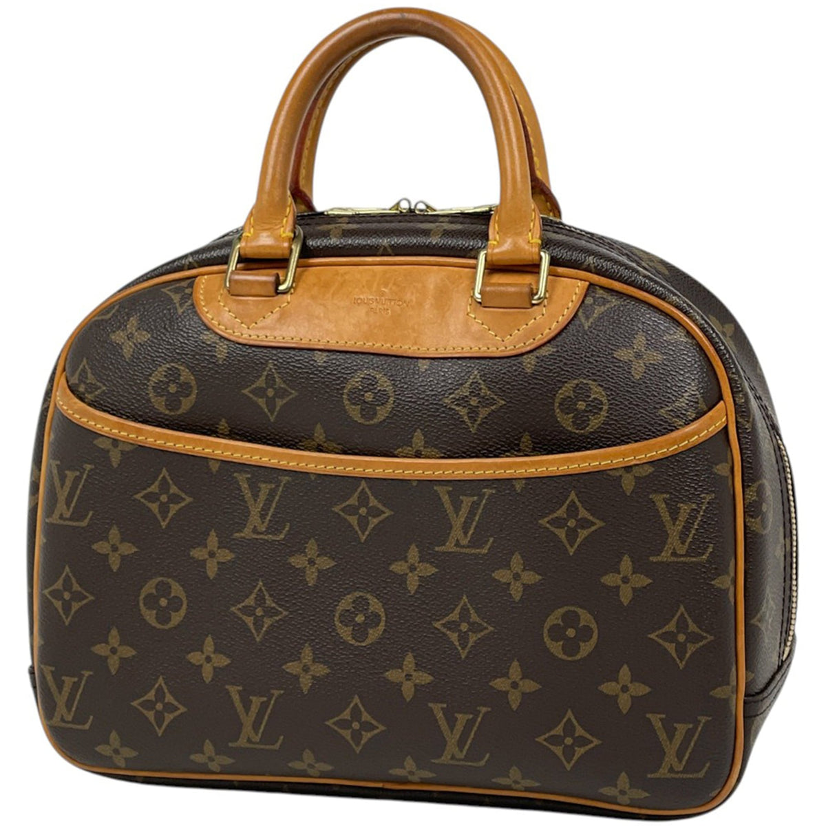 Louis Vuitton Monogram Brown Monogram Boston Bag Handbag (Pre-Owned)