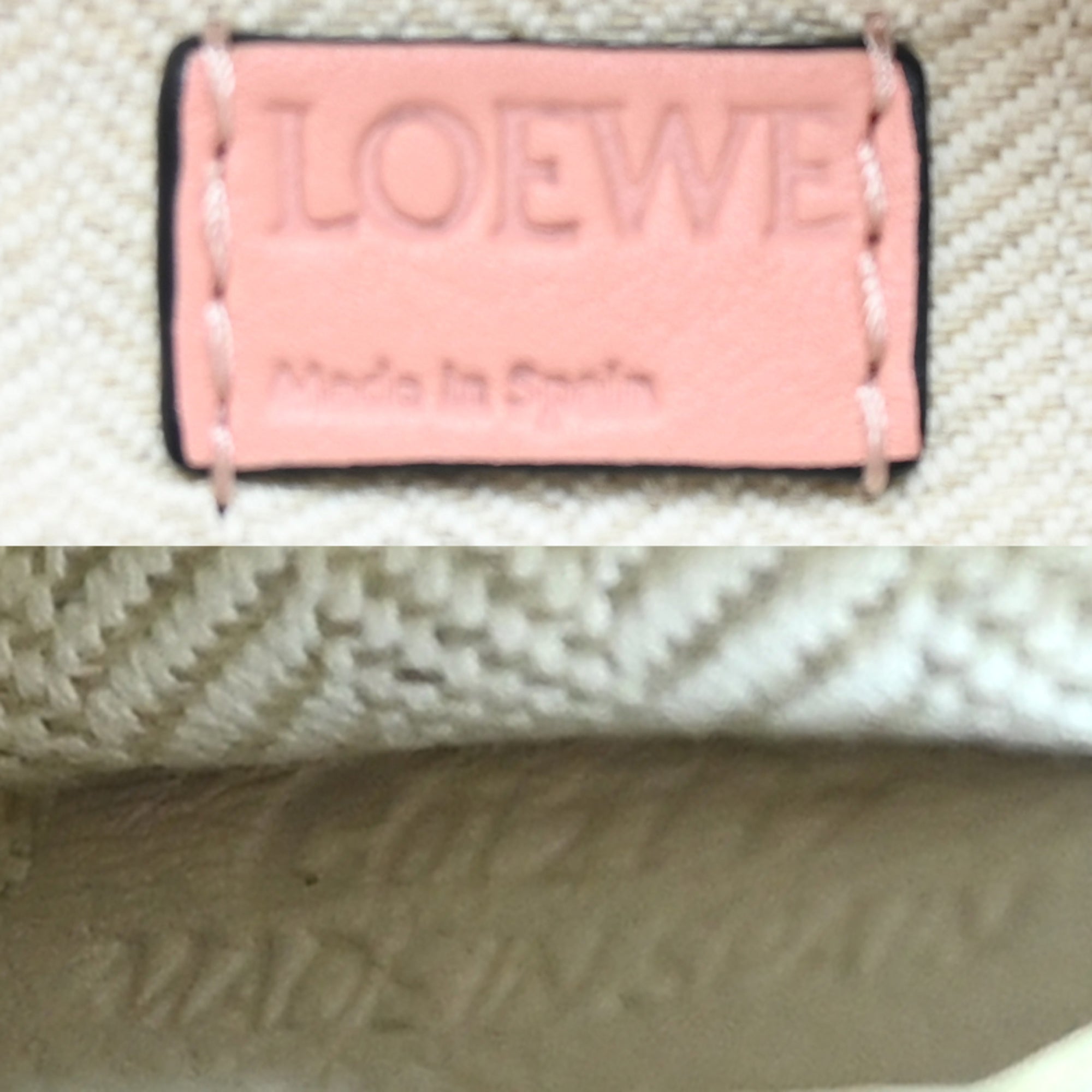 Loewe Pink Leather Shoulder Bag (Pre-Owned)