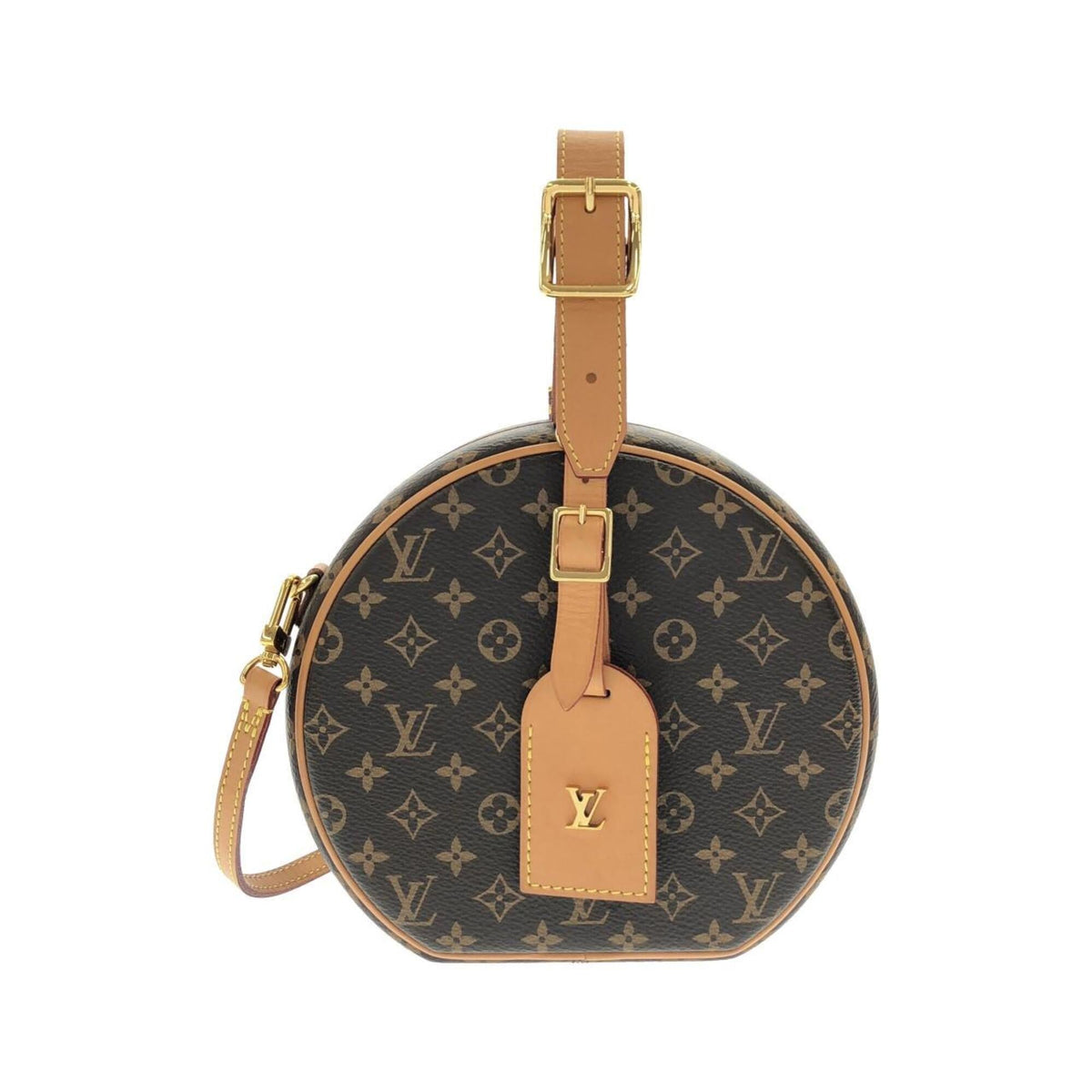 Louis Vuitton Brown Coated Canvas Handbag (Pre-Owned)