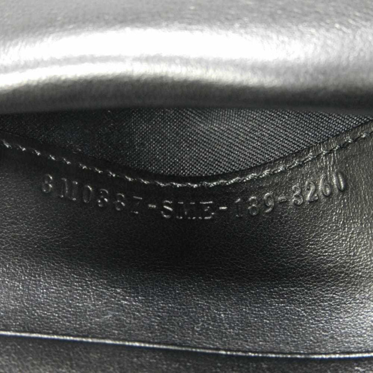 Fendi Black Leather Wallet (Bi-Fold) (Pre-Owned)