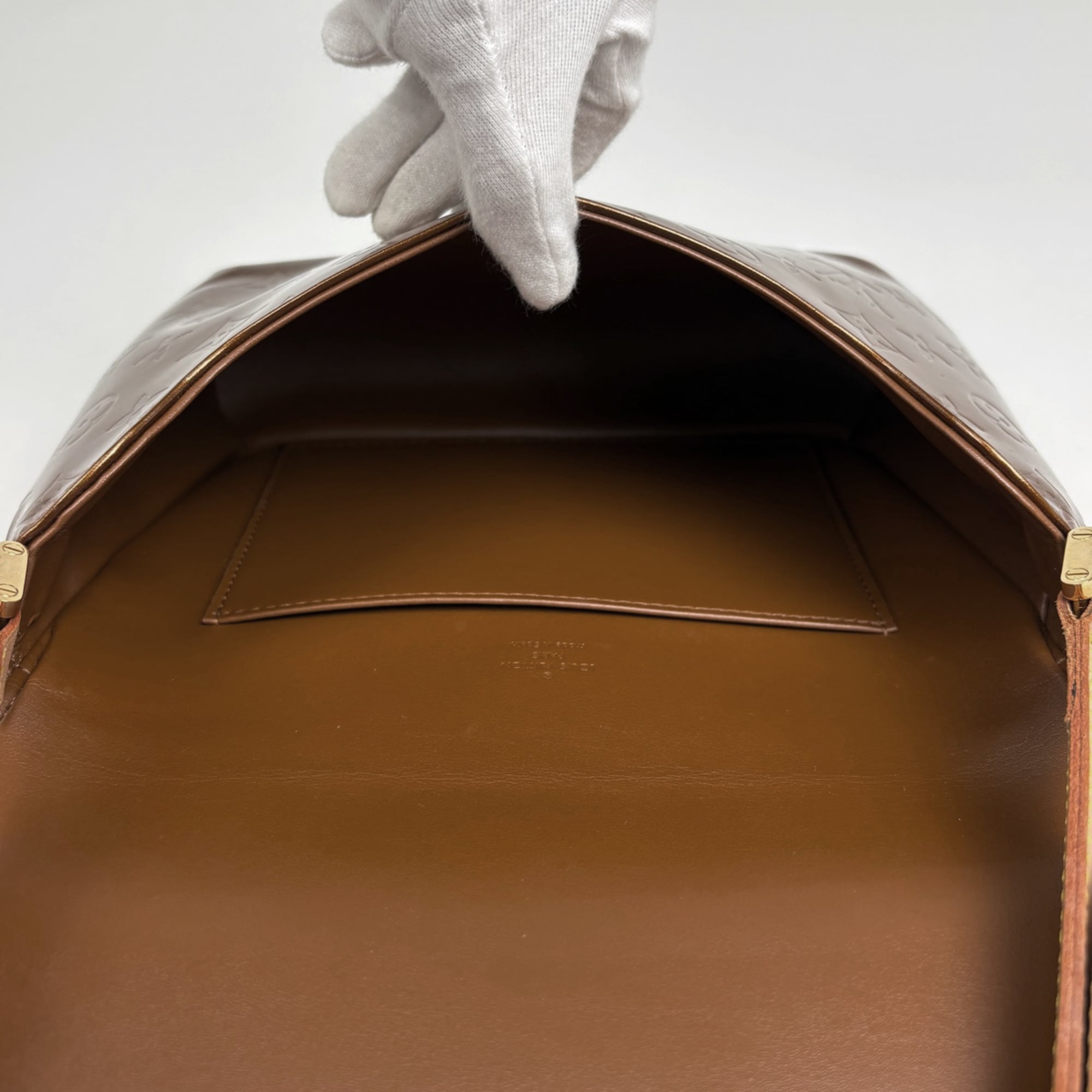 Louis Vuitton Bronze Monogram Vernis Shoulder Bag (Pre-Owned)