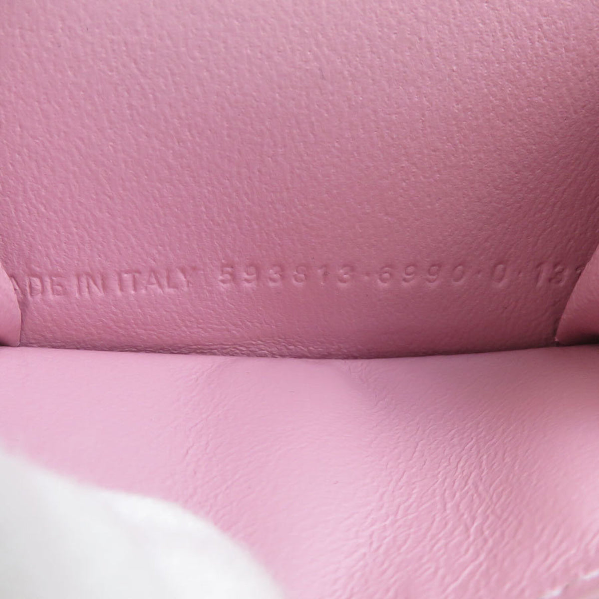Balenciaga Pink Leather Wallet (Tri-Fold) (Pre-Owned)