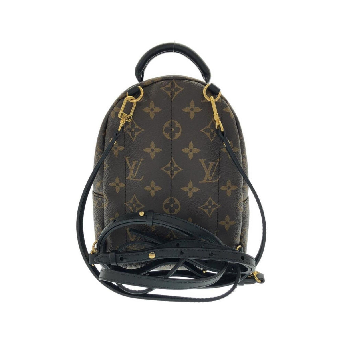 Louis Vuitton Brown Coated Canvas Backpack (Pre-Owned)