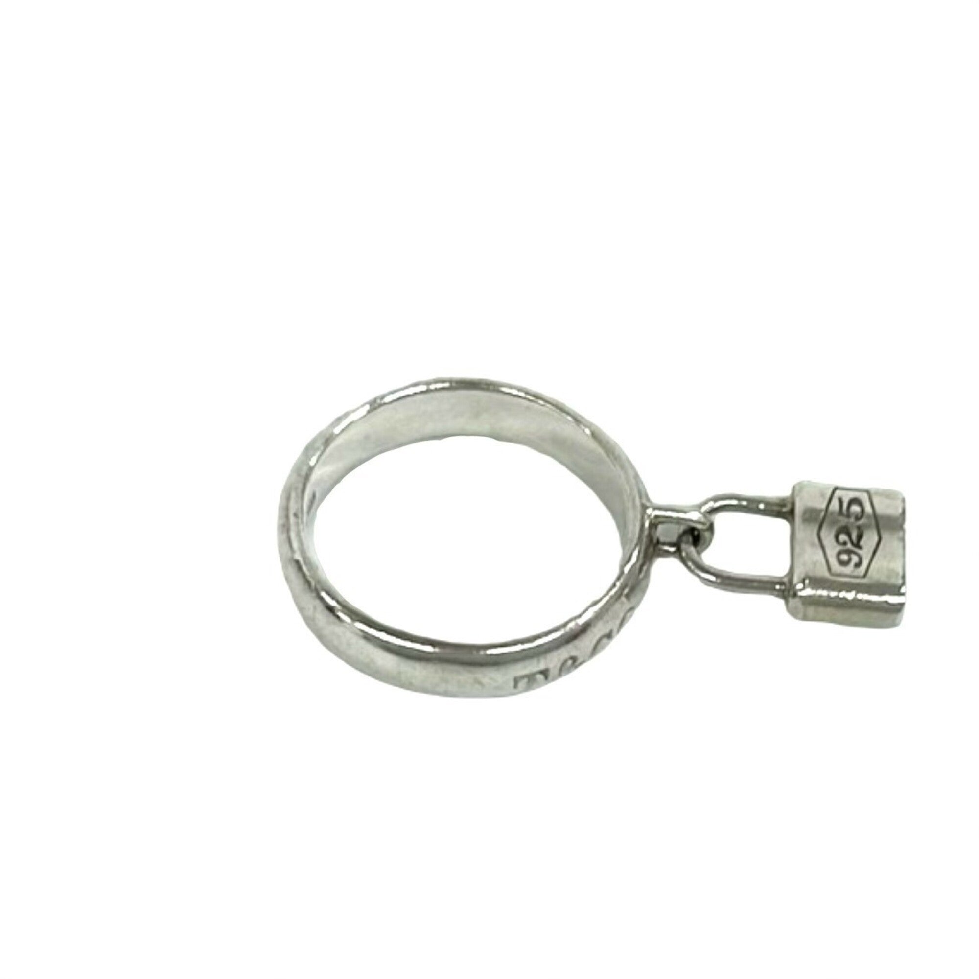 Tiffany Silver Silver 925 Band Ring (Pre-Owned)
