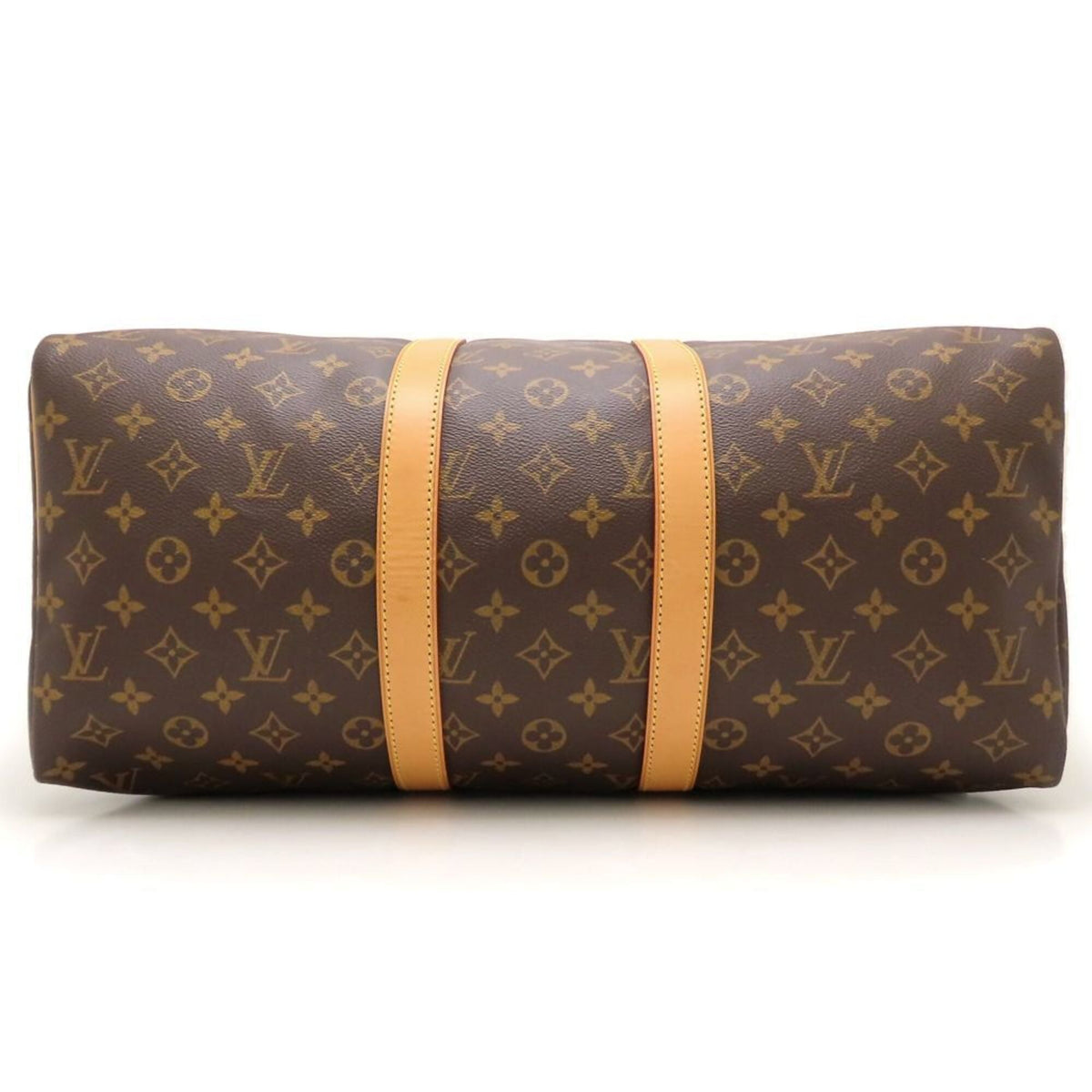 Louis Vuitton Brown Monogram Canvas Boston Bag (Pre-Owned)