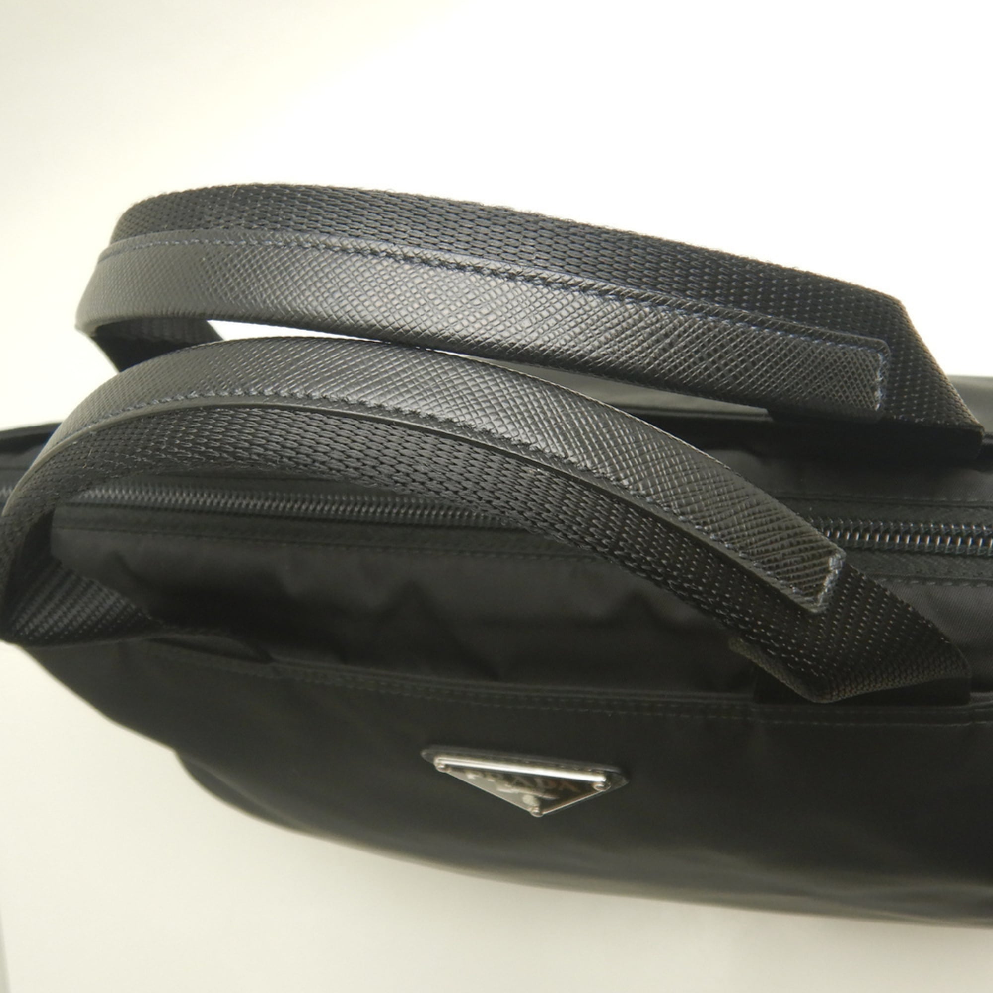 Prada Nero Nylon Tote Bag (Pre-Owned)