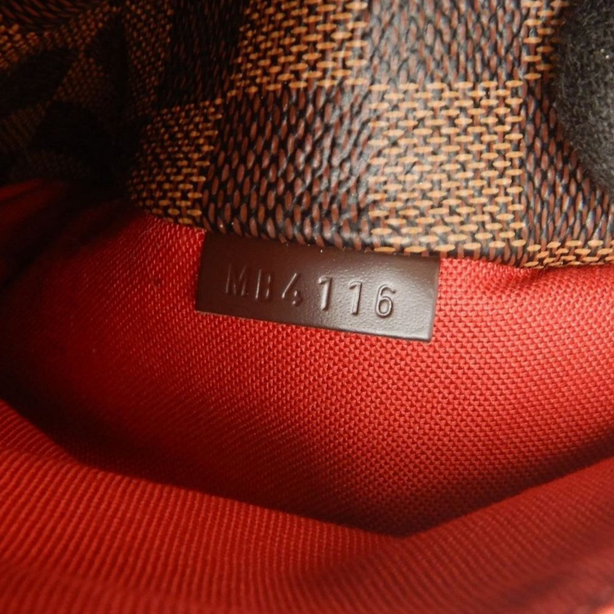 Louis Vuitton Damier Canvas Ebene Damier Canvas Tote Bag (Pre-Owned)