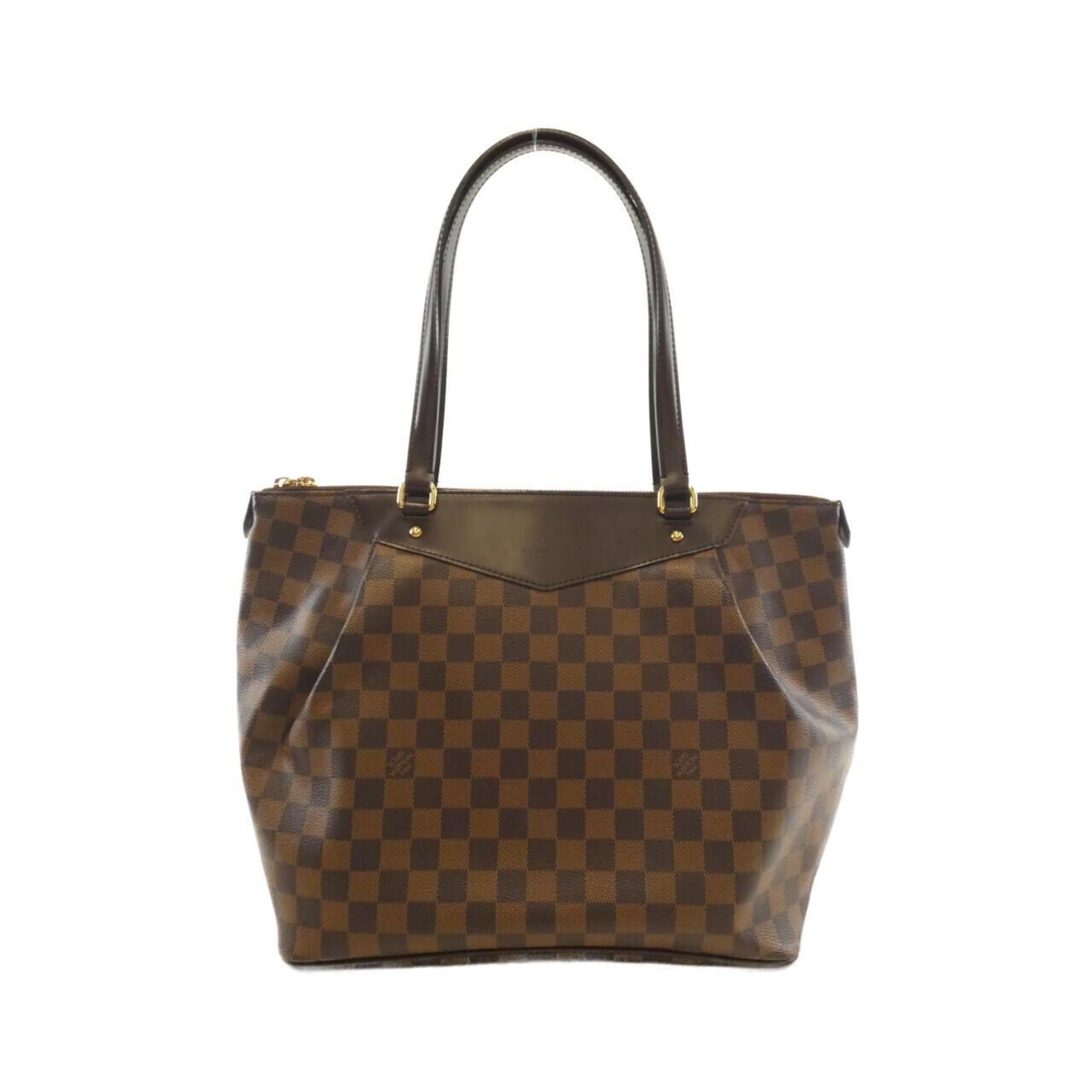 Louis Vuitton Brown Coated Canvas Handbag (Pre-Owned)