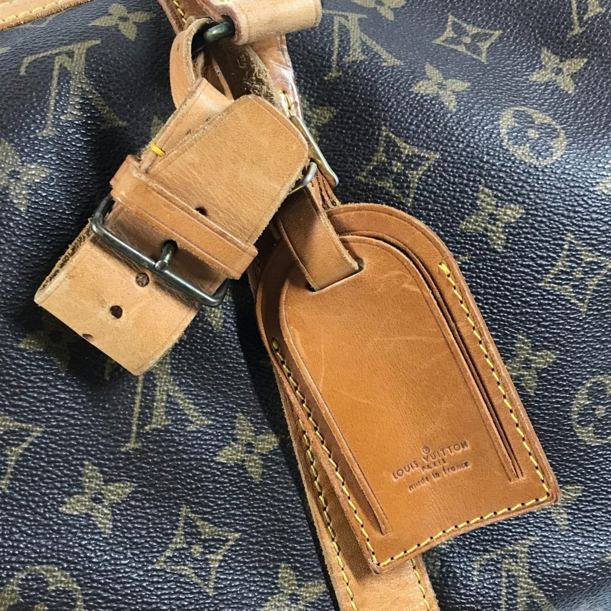 Louis Vuitton Brown Monogram Canvas Boston Bag Handbag (Pre-Owned)