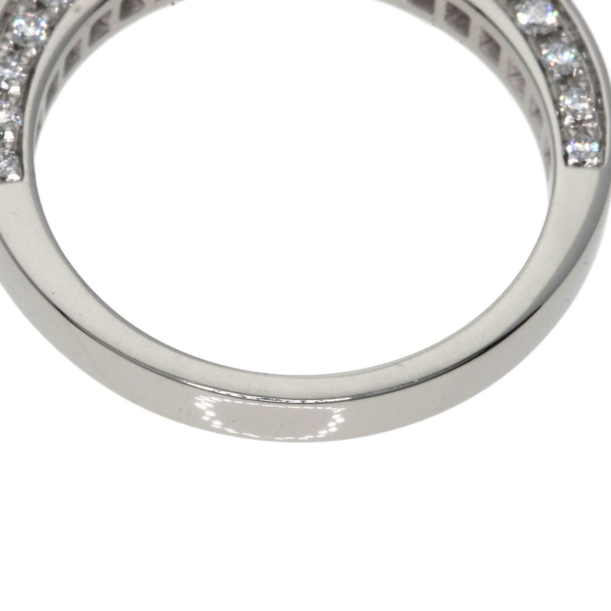 Bvlgari Platinum Platinum 950 Band Ring (Pre-Owned)