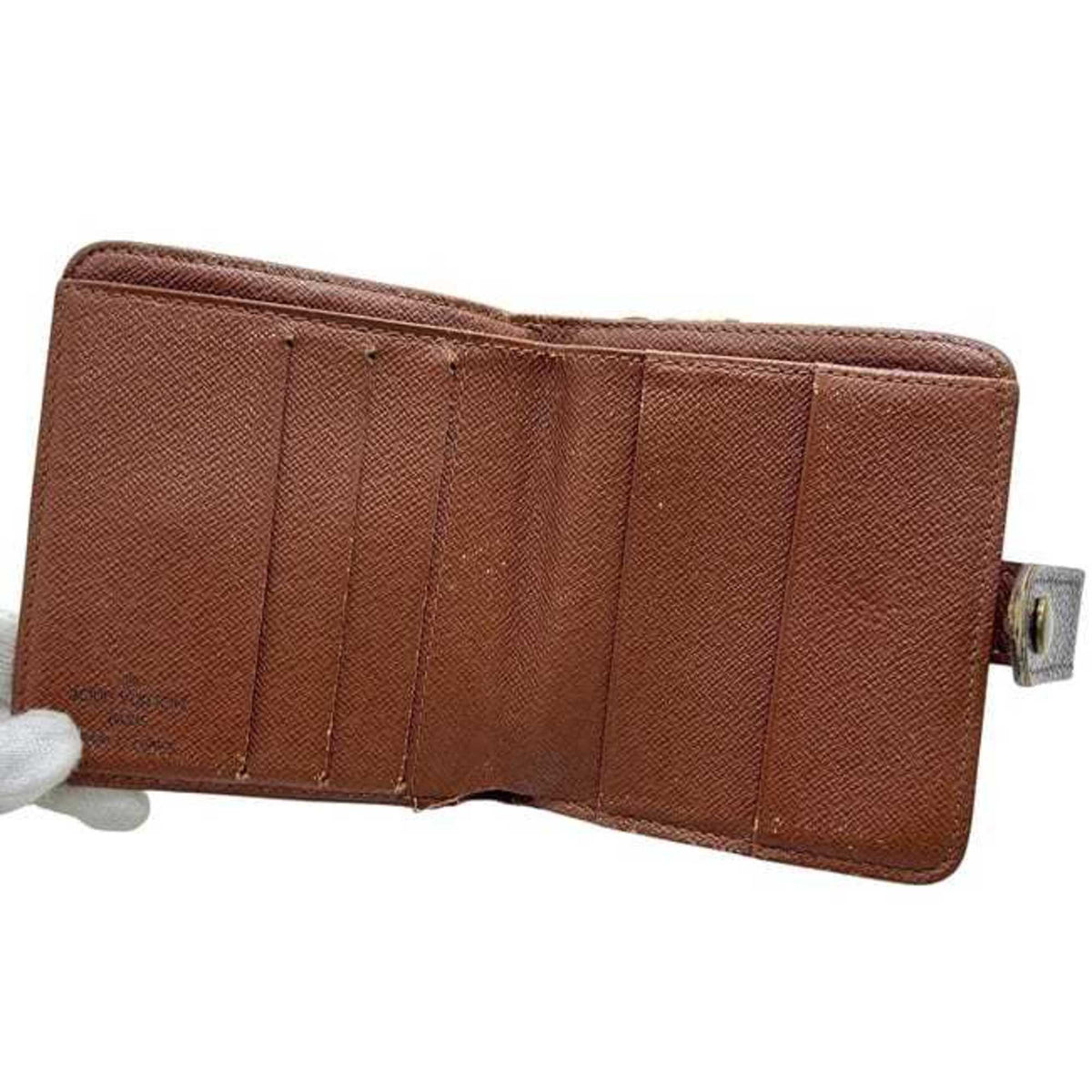 Louis Vuitton Brown Monogram Wallet (Bi-Fold) (Pre-Owned)