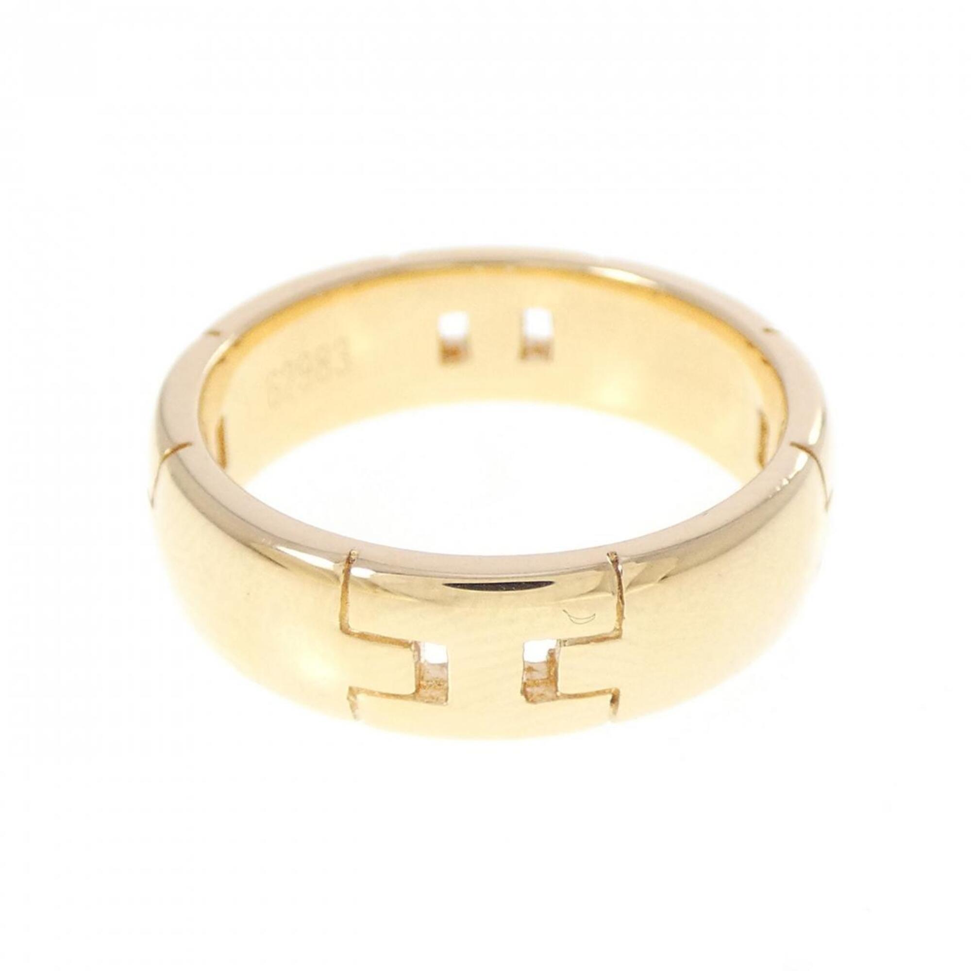 Hermes Yellow Gold (18K) Band Ring (Pre-Owned)