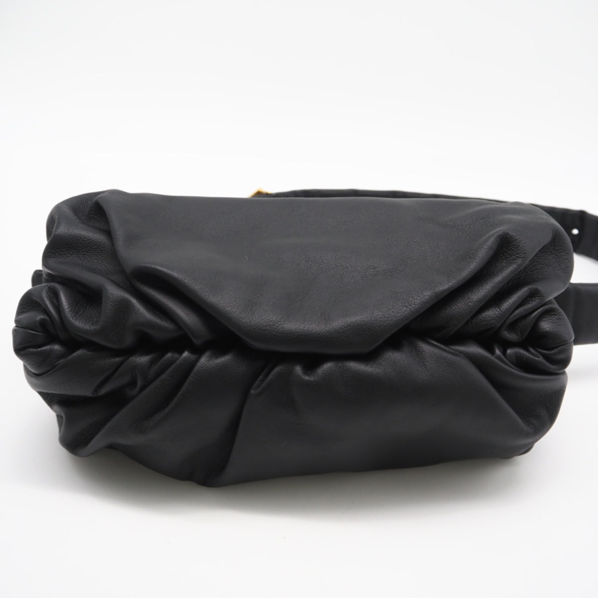 Bottega Veneta Black Nylon Handbag (Pre-Owned)