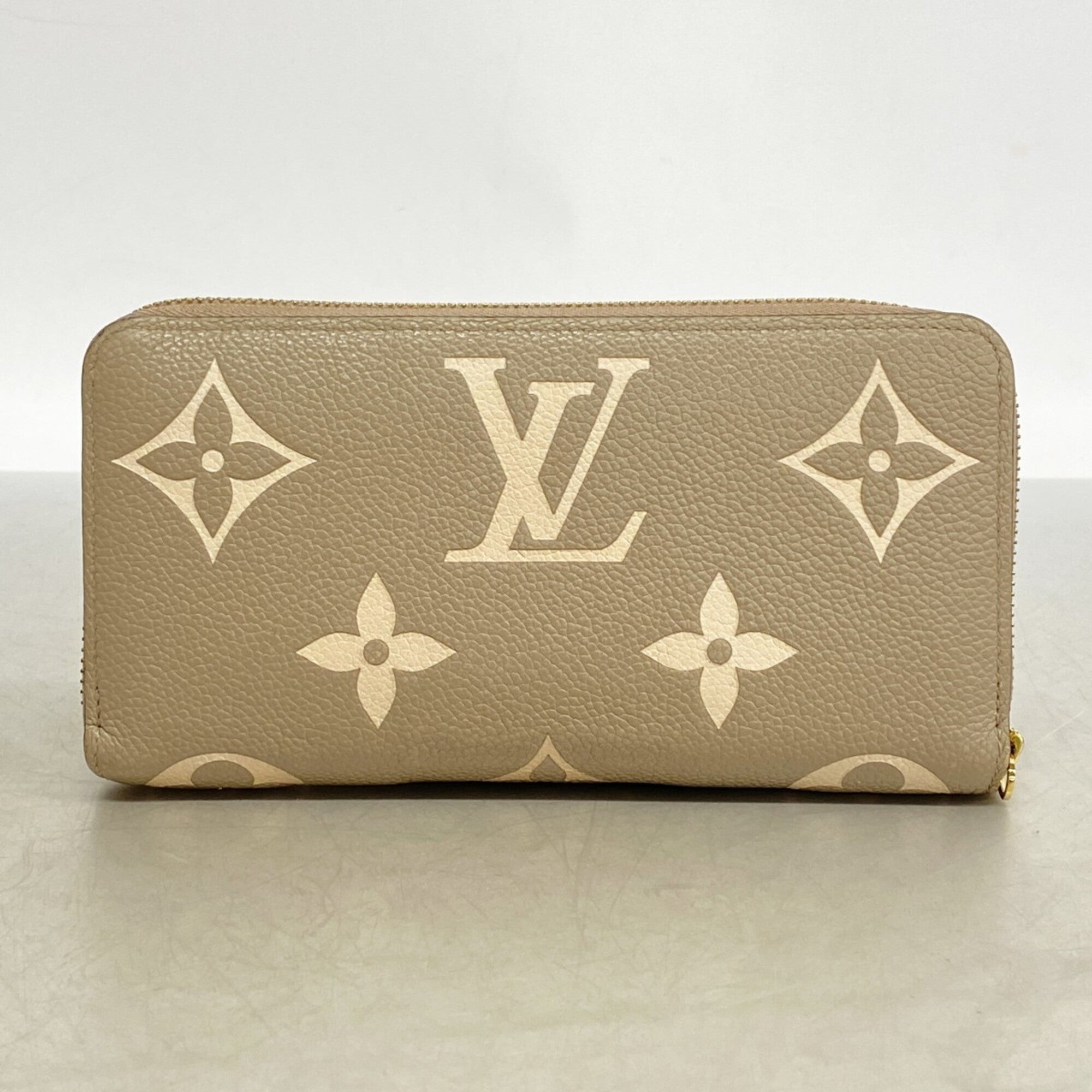 Louis Vuitton Cream Tourterelle Long Wallet (Bi-Fold) (Pre-Owned)