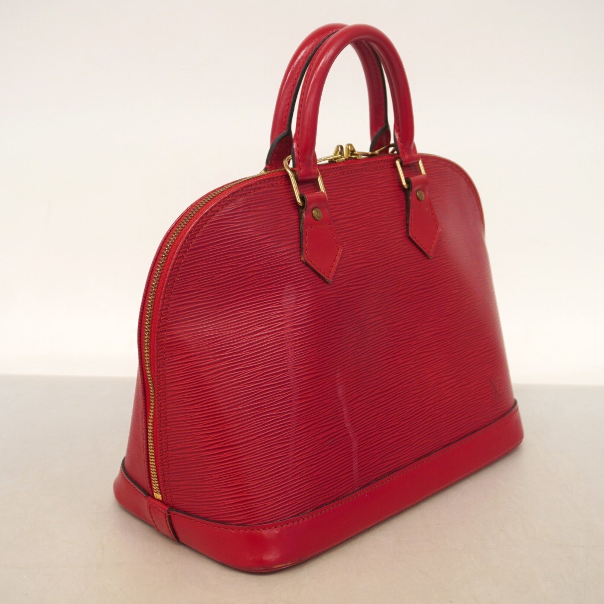Louis Vuitton Castilian Red Handbag (Pre-Owned)