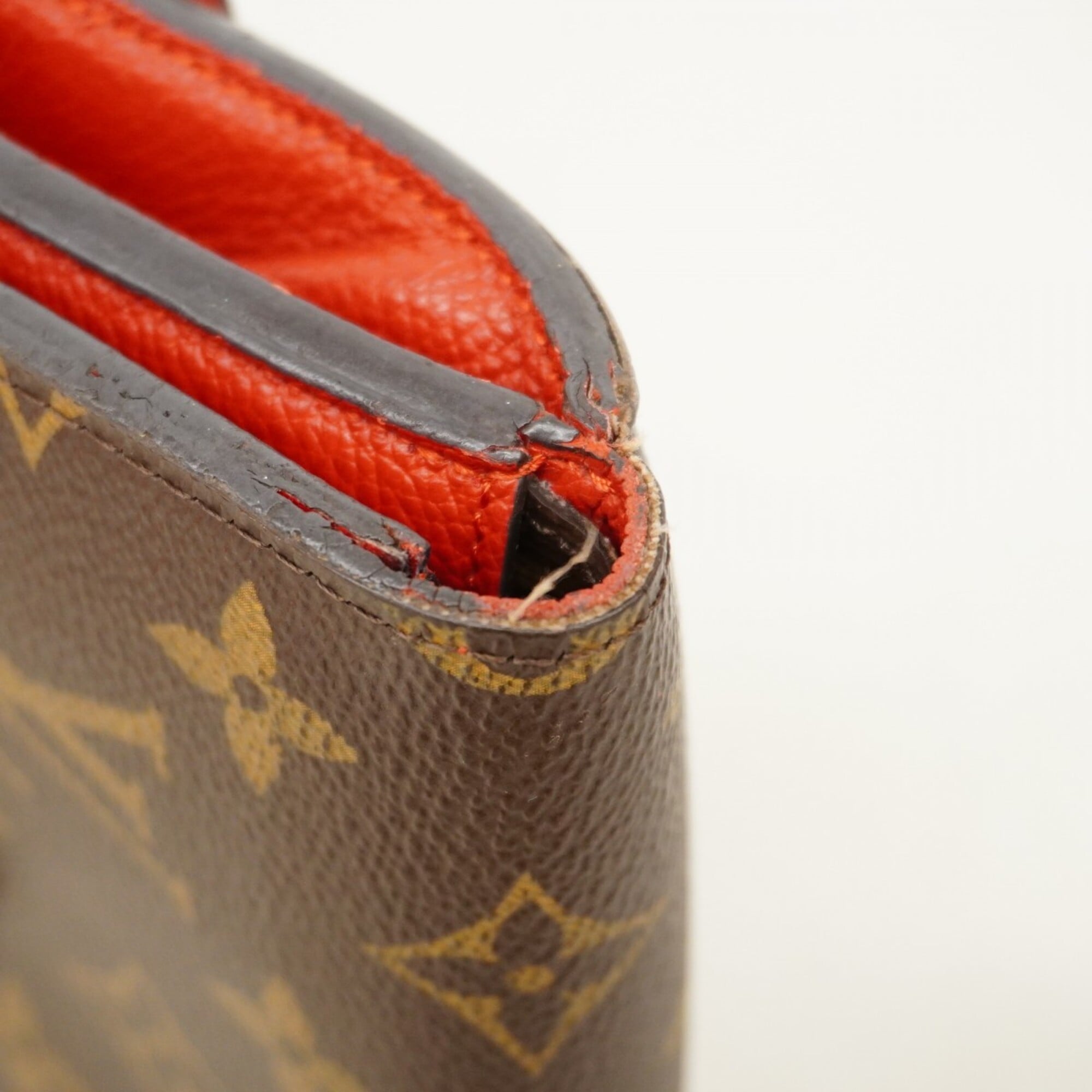 Louis Vuitton Brown Cerise Wallet (Bi-Fold) (Pre-Owned)