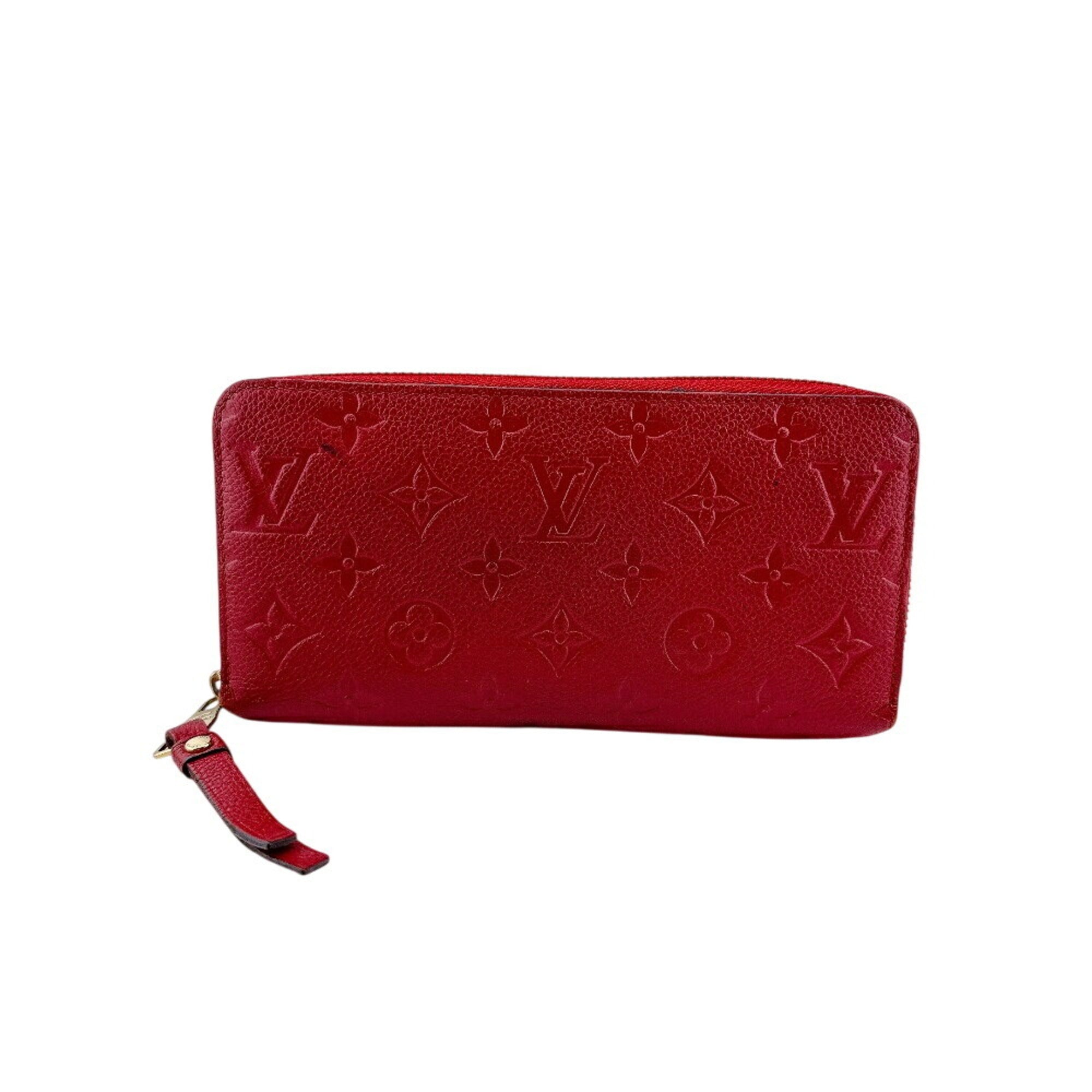 Louis Vuitton Red Color Monogram Empreinte (Pre-Owned)